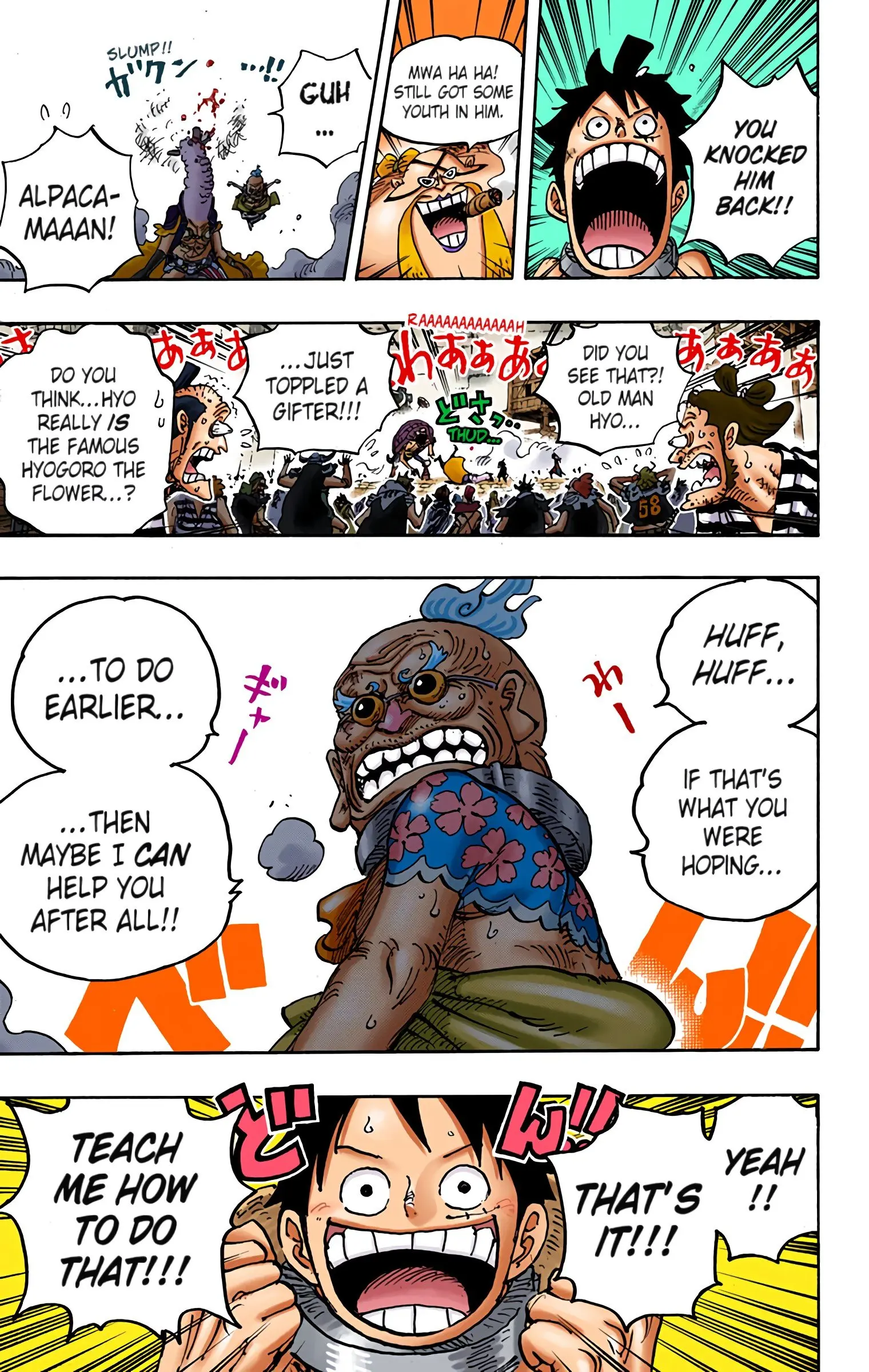 One Piece Colored, chapter 939, page 16