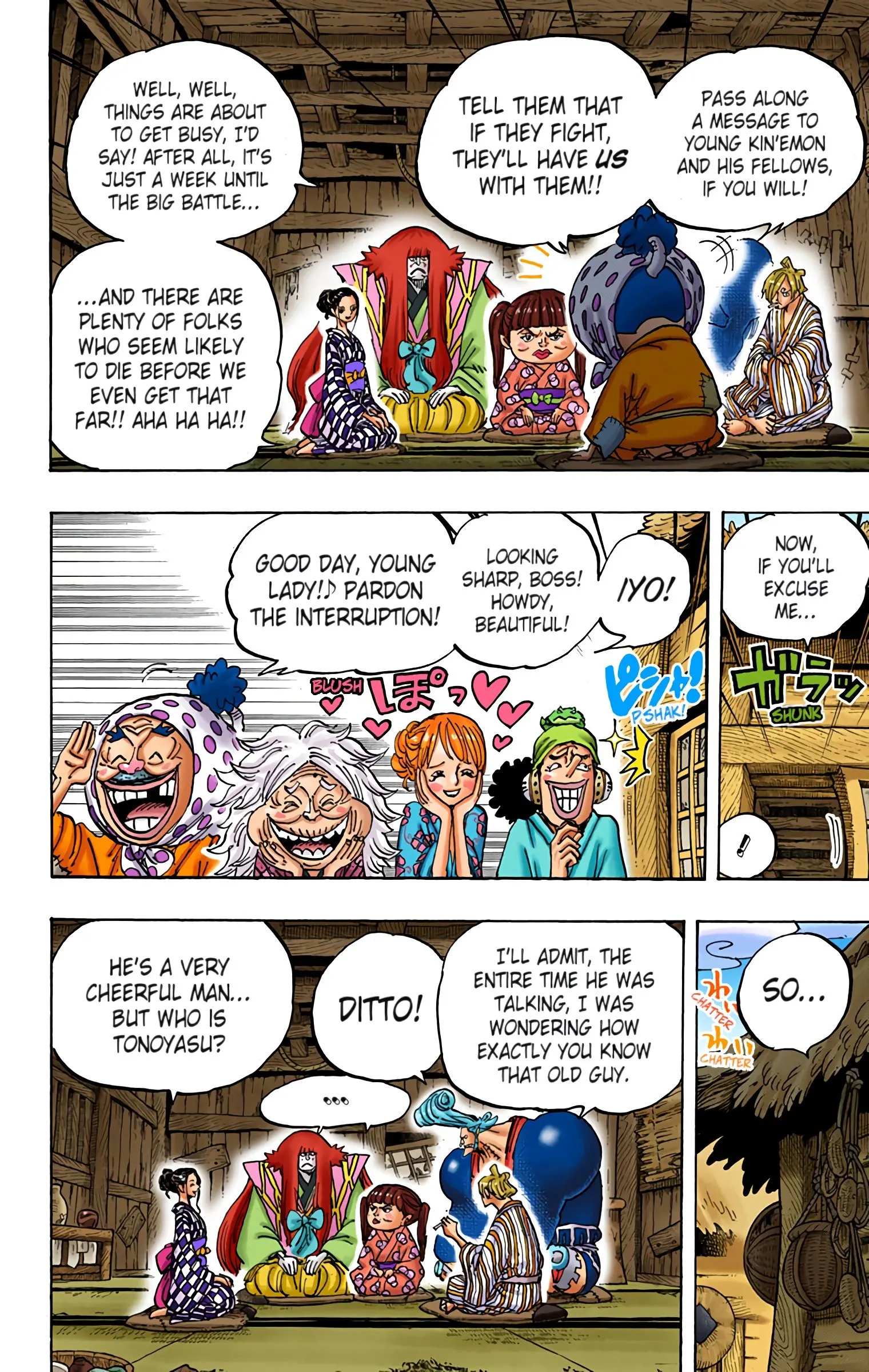 One Piece Colored, chapter 940, page 6