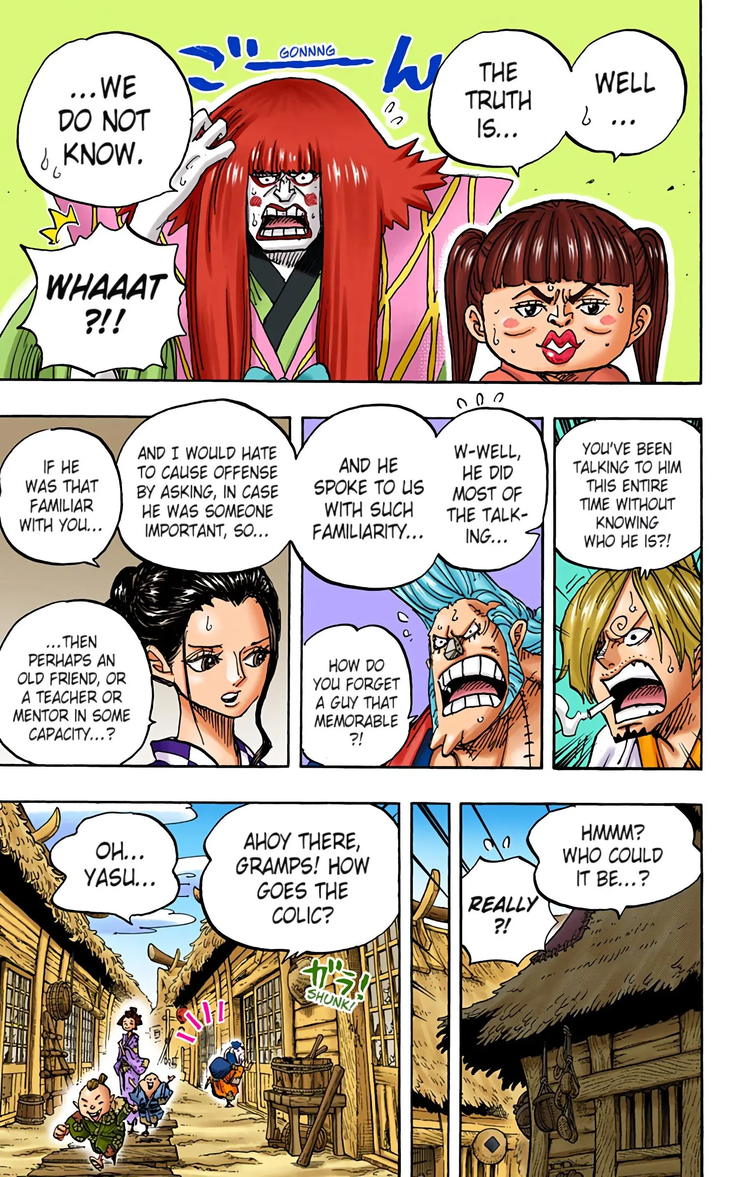 One Piece Colored, chapter 940, page 7