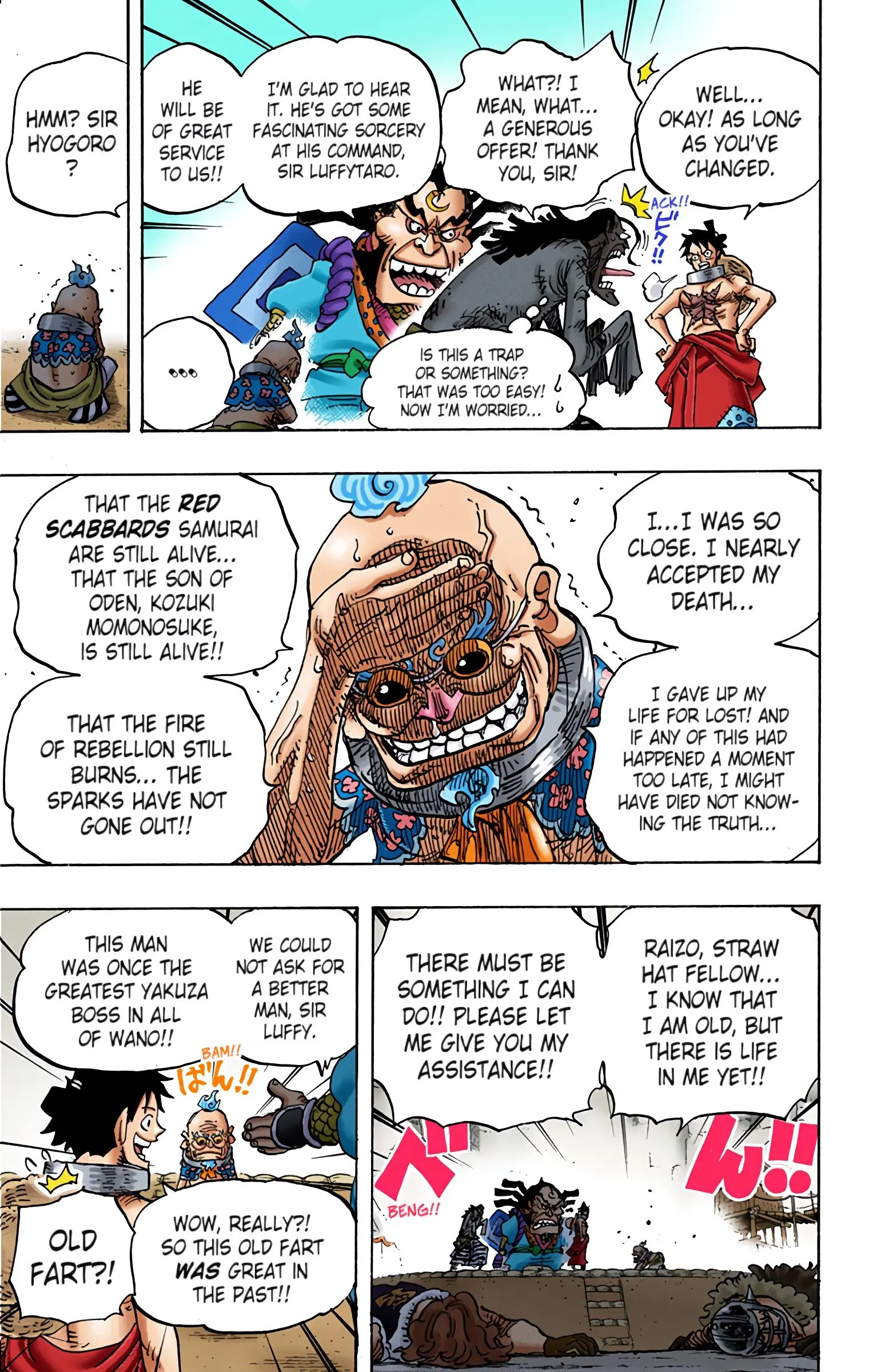 One Piece Colored, chapter 940, page 15