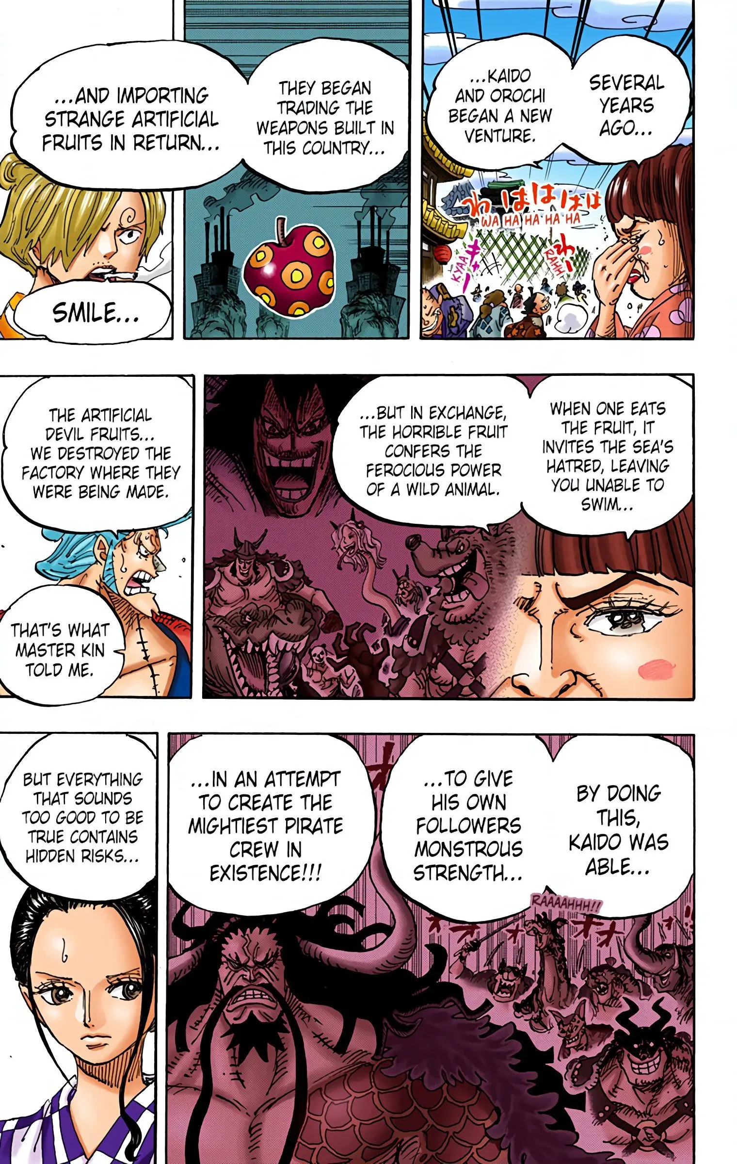 One Piece Colored, chapter 943, page 15