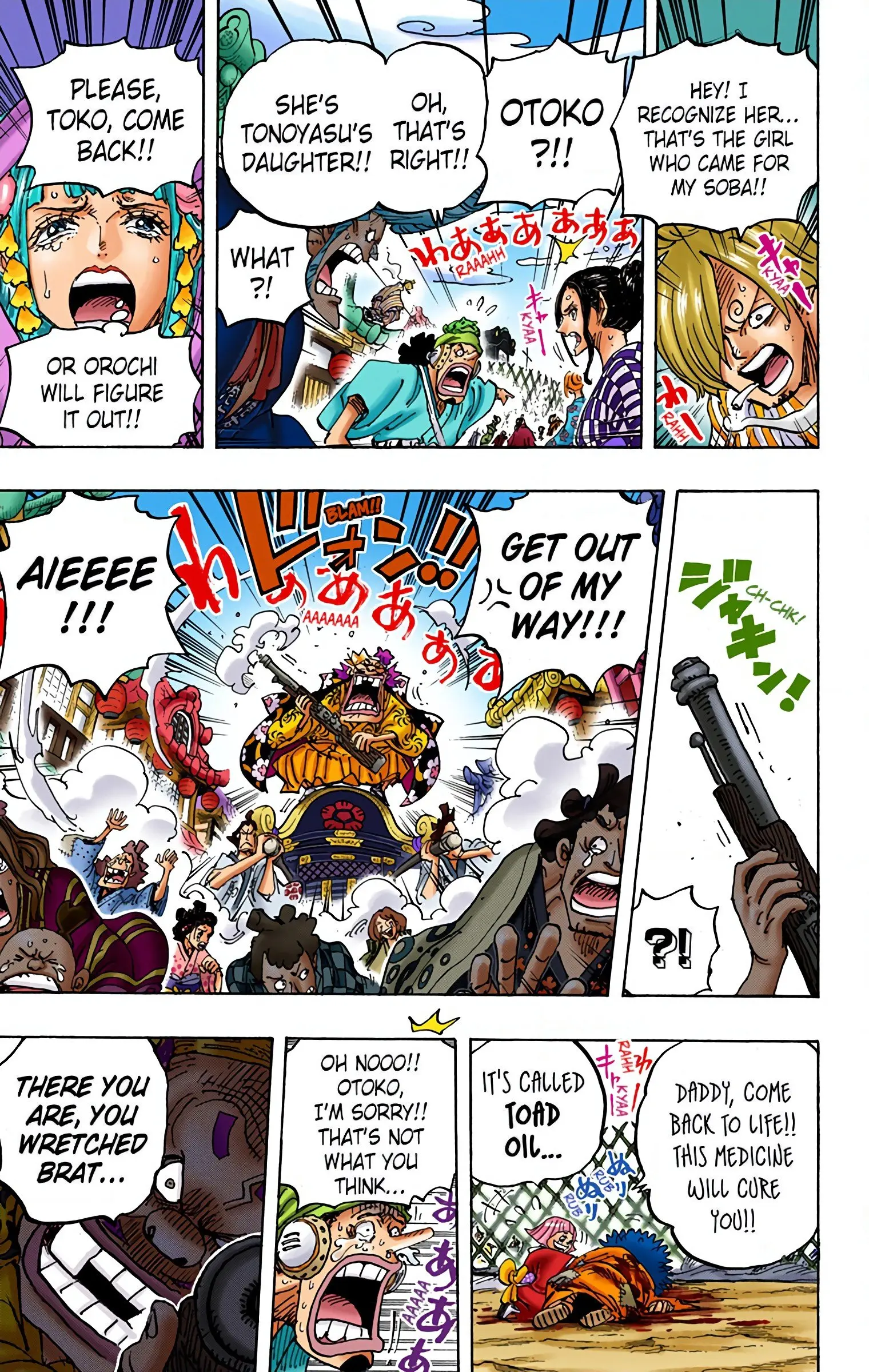 One Piece Colored, chapter 943, page 21