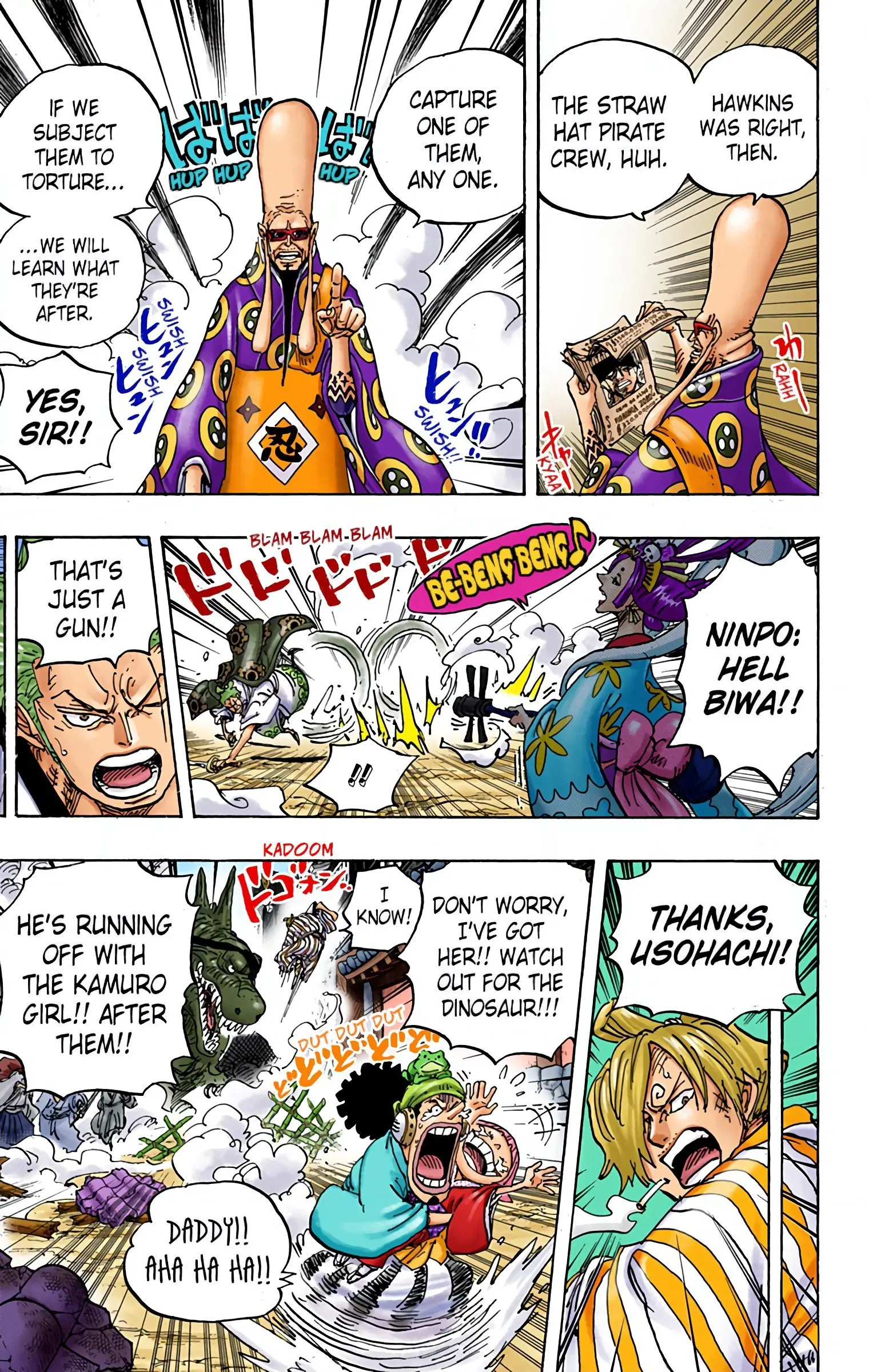 One Piece Colored, chapter 945, page 4