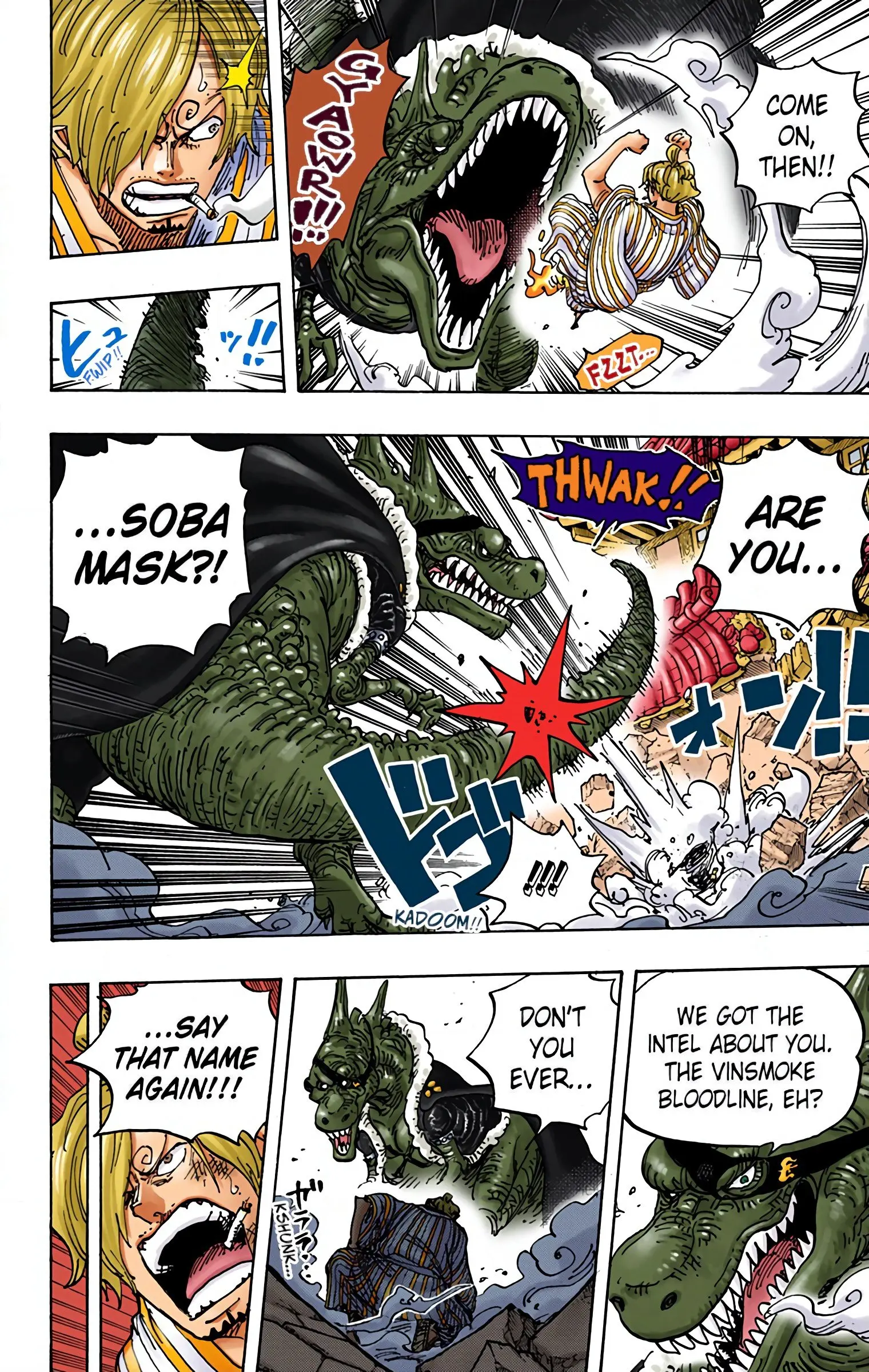 One Piece Colored, chapter 945, page 5