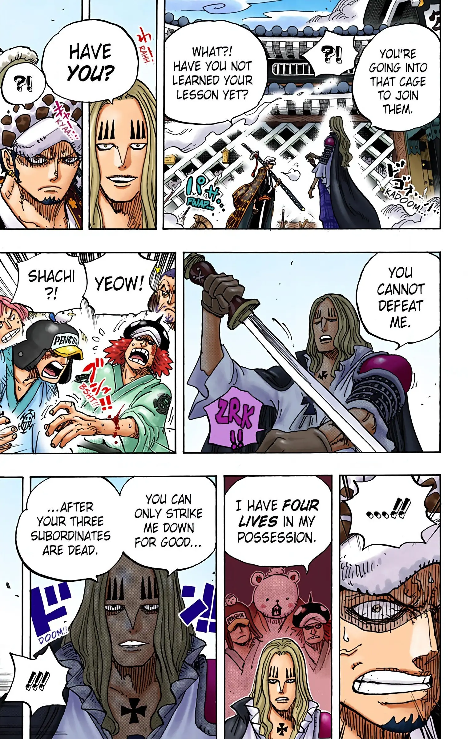 One Piece Colored, chapter 945, page 8