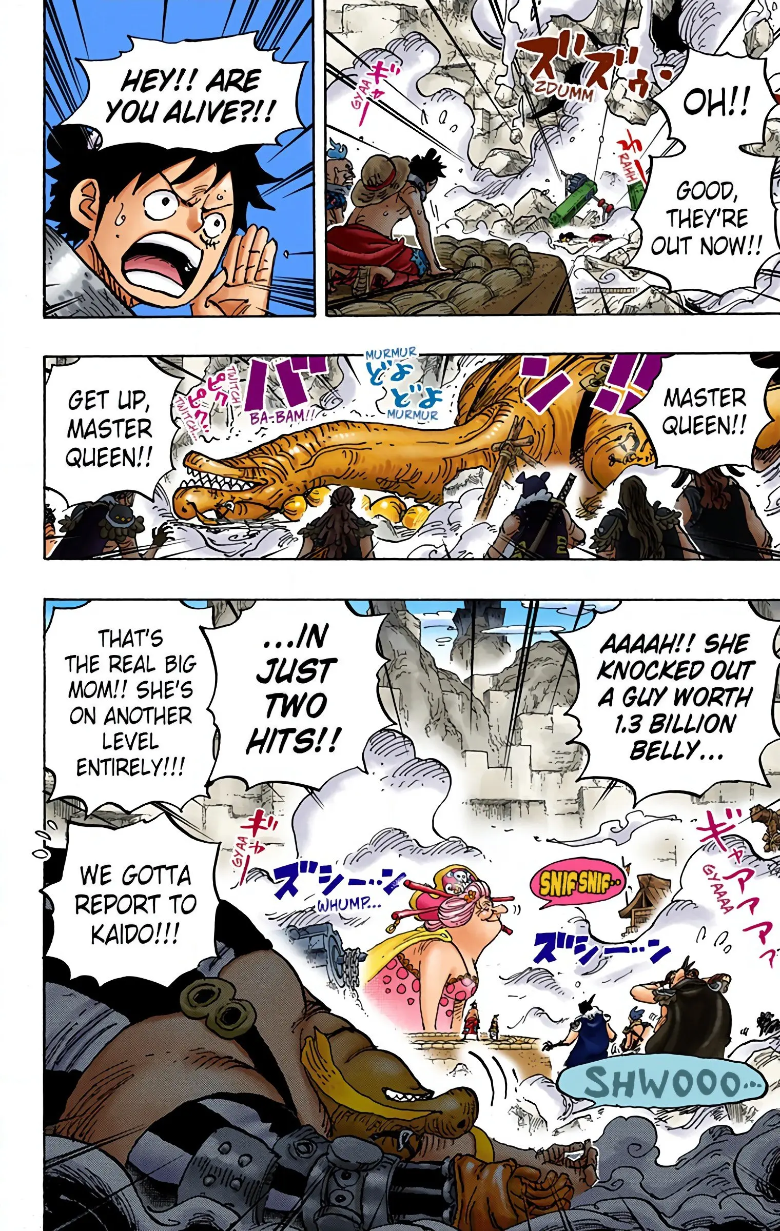 One Piece Colored, chapter 946, page 4