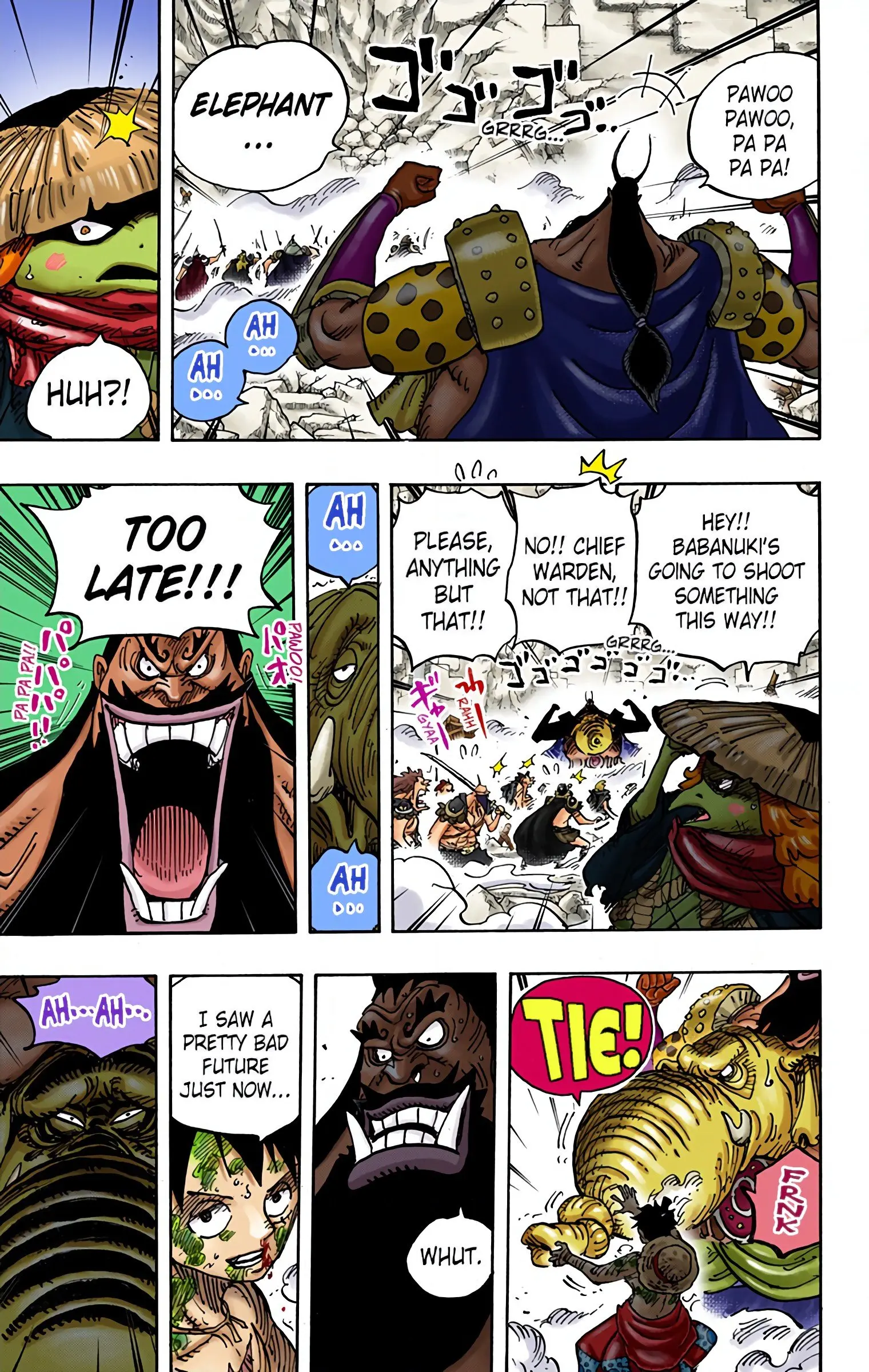 One Piece Colored, chapter 949, page 16