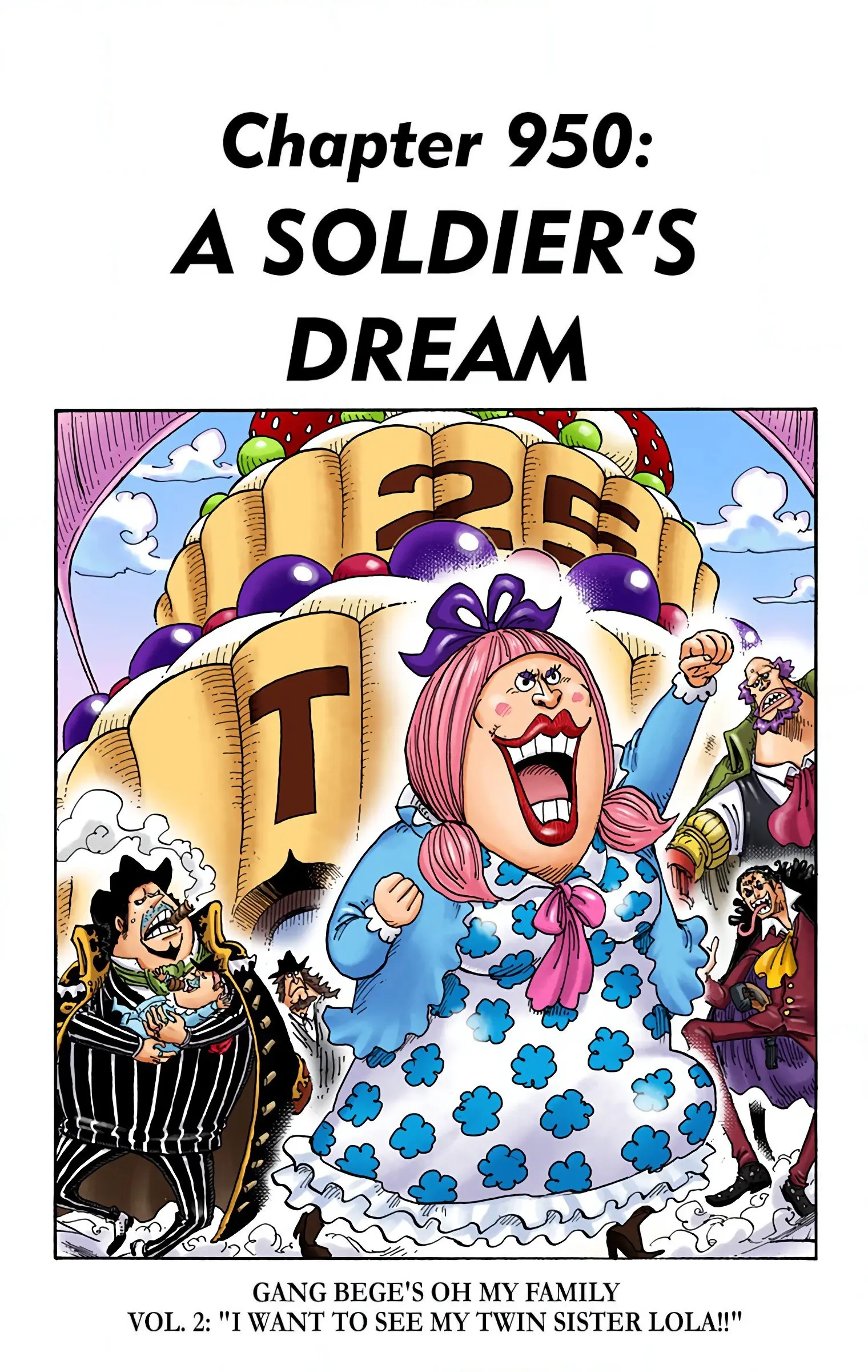 One Piece Colored, chapter 950, page 1
