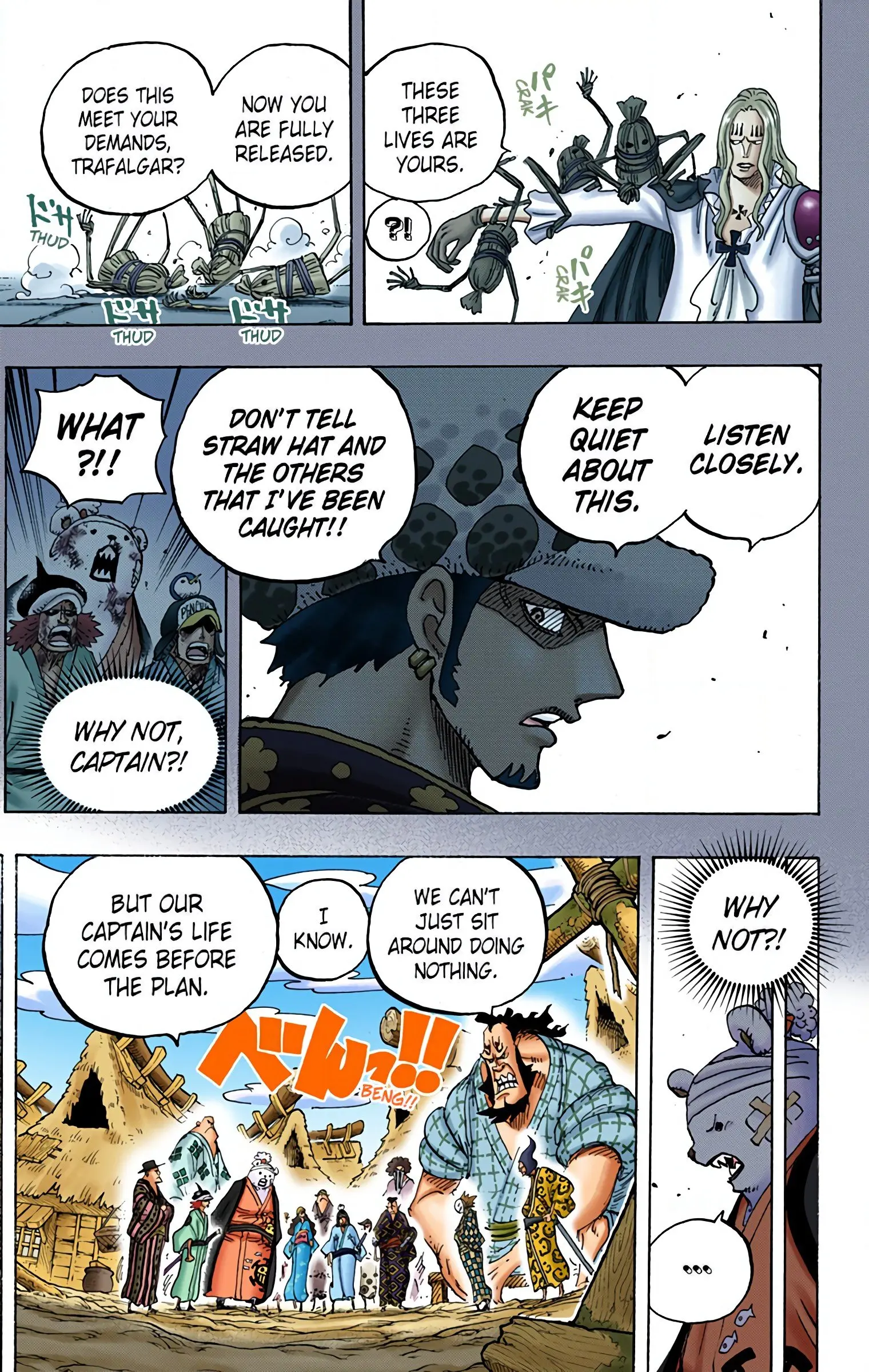 One Piece Colored, chapter 951, page 9