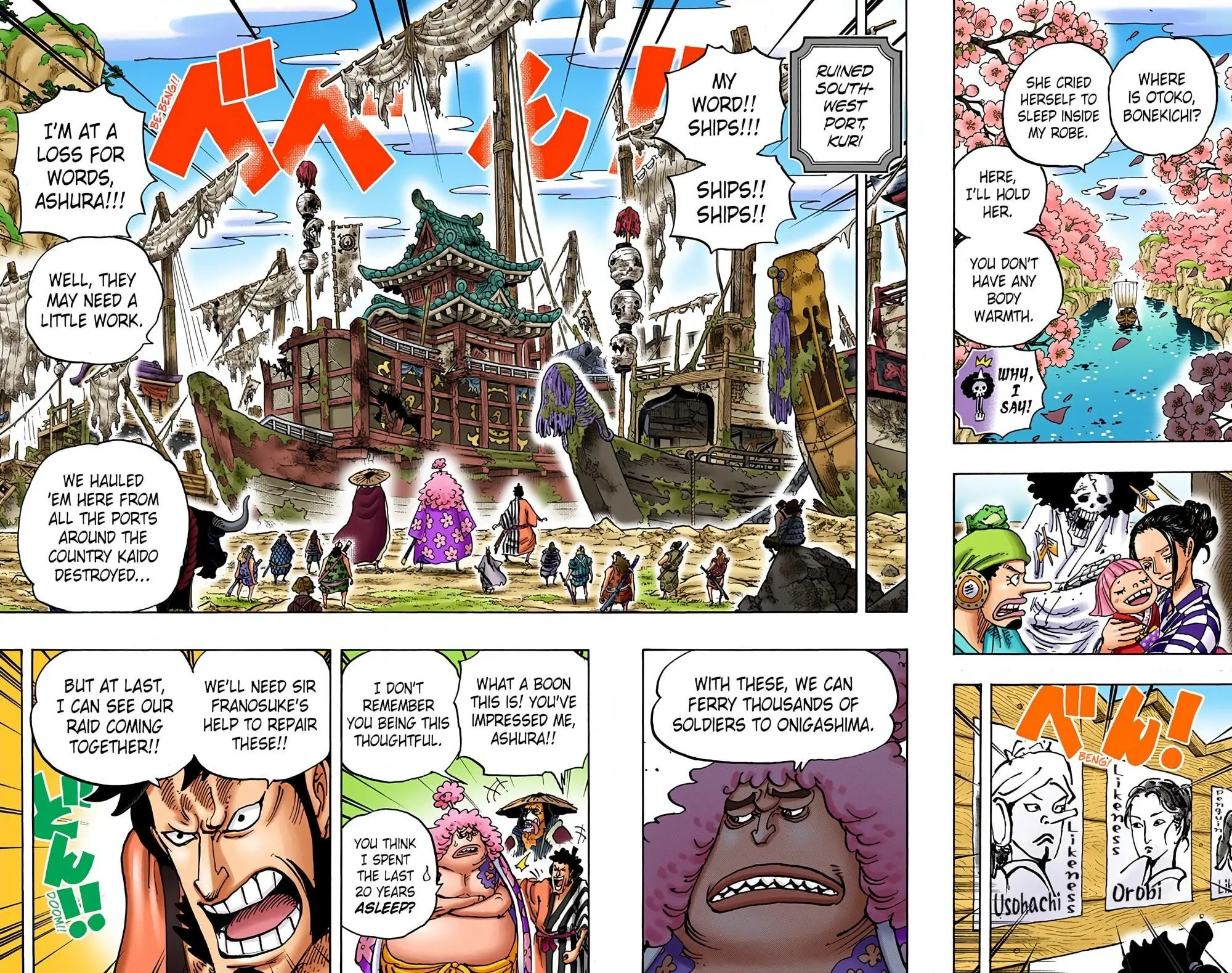 One Piece Colored, chapter 951, page 12