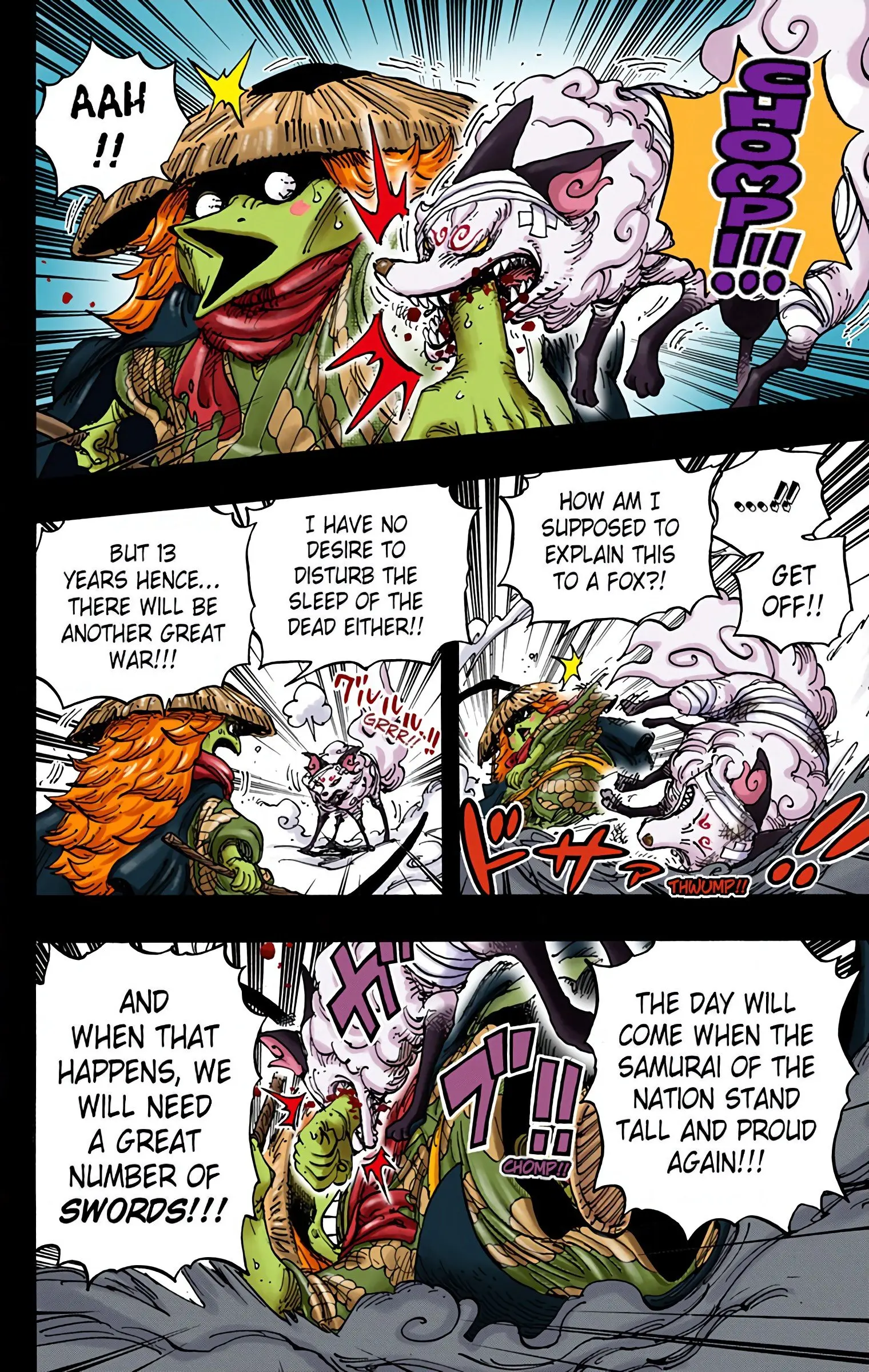 One Piece Colored, chapter 953, page 10