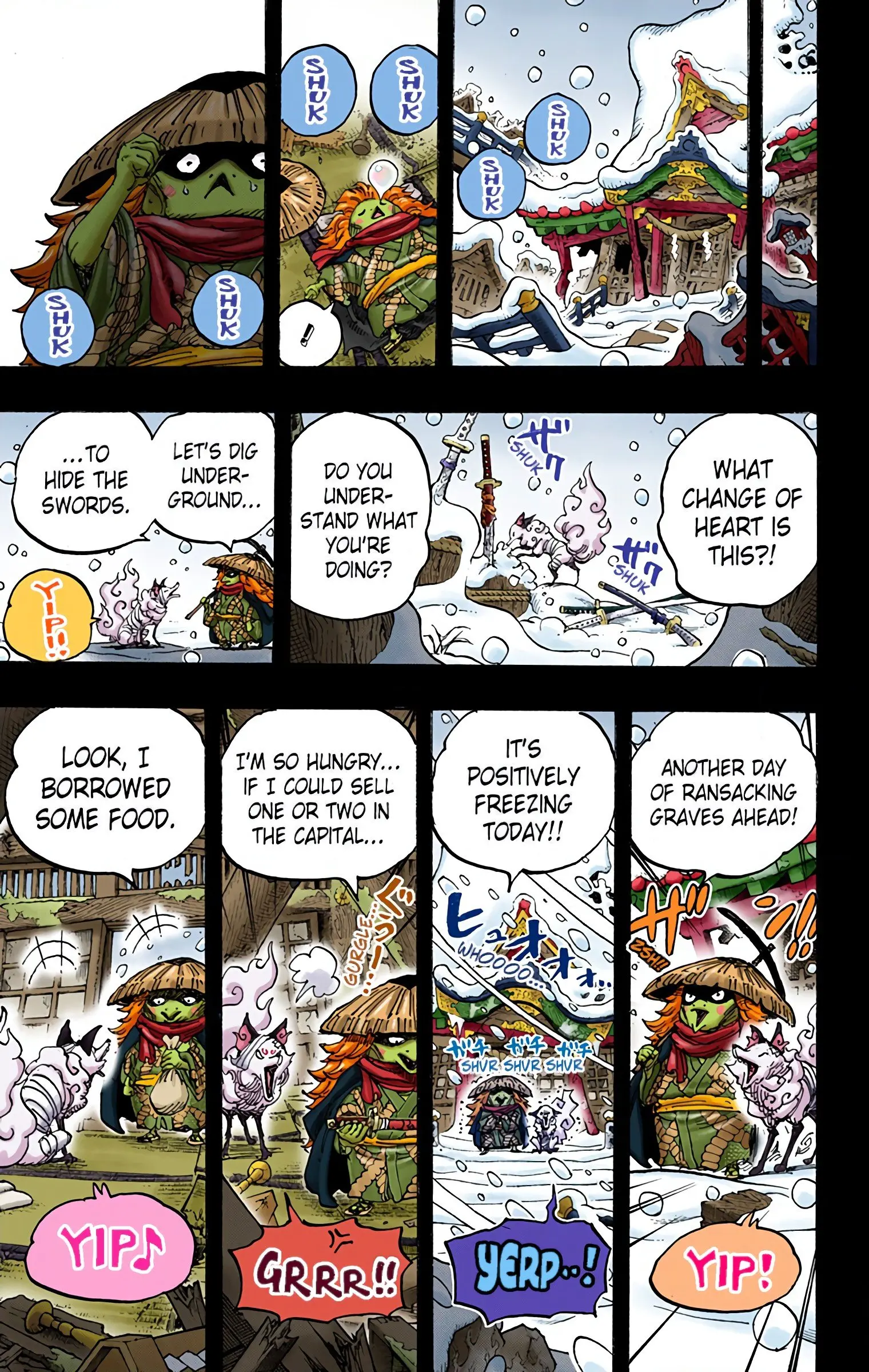 One Piece Colored, chapter 953, page 13