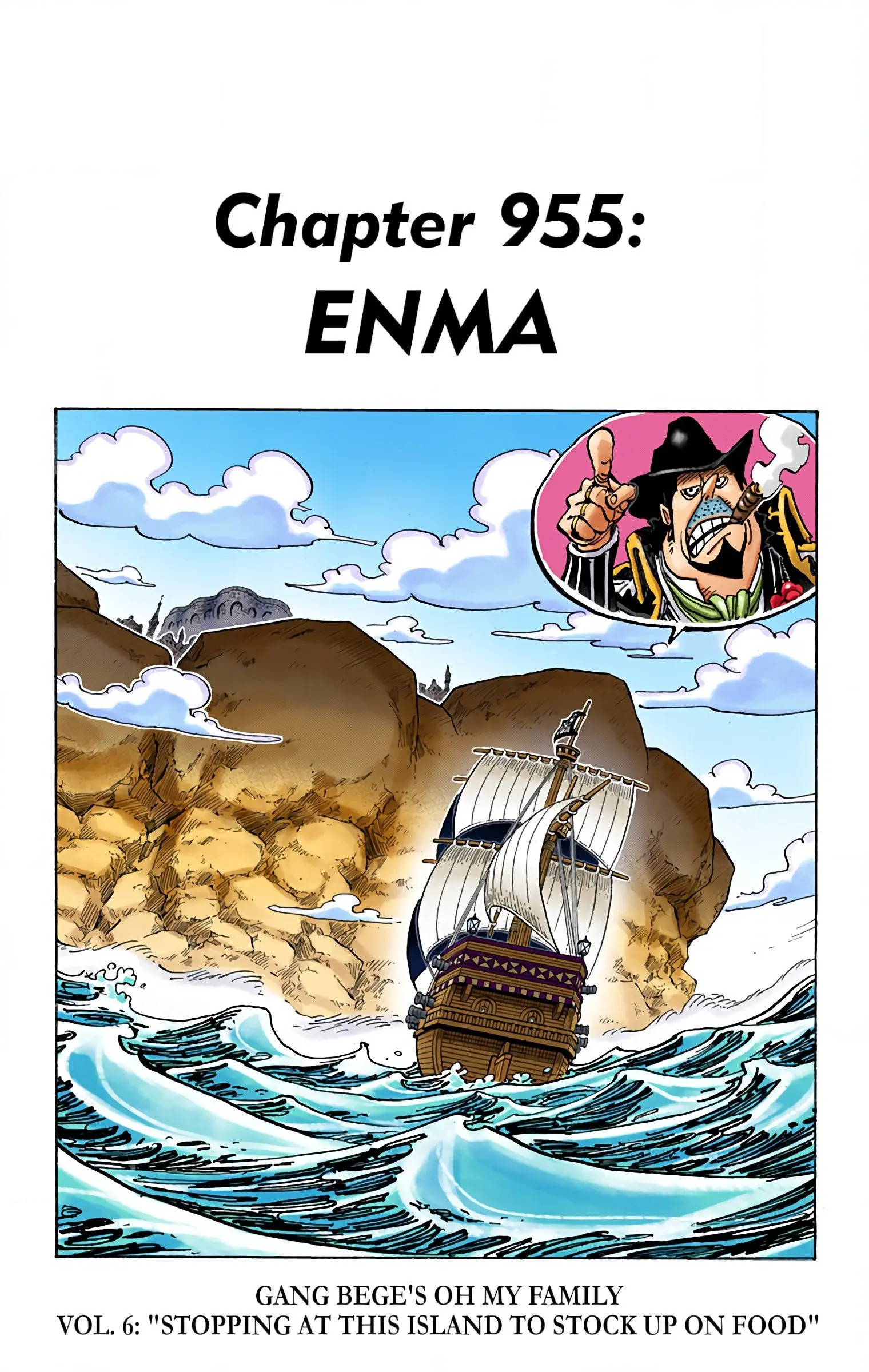 One Piece Colored, chapter 955, page 1