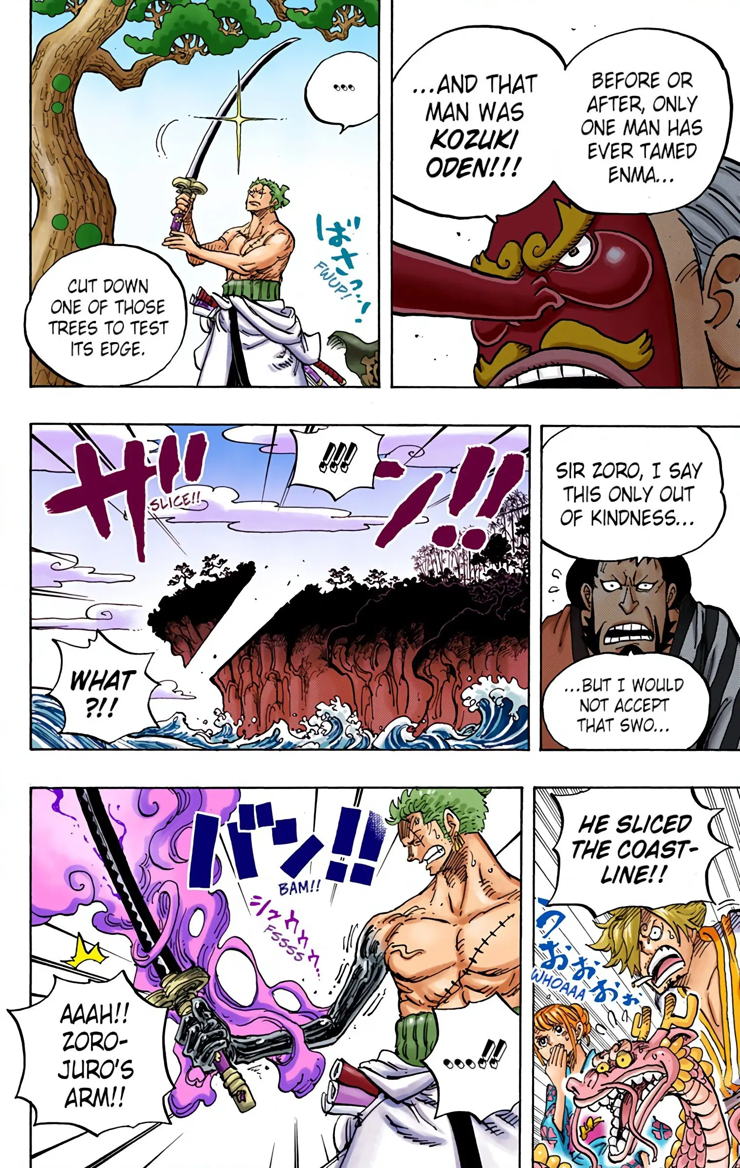 One Piece Colored, chapter 955, page 6