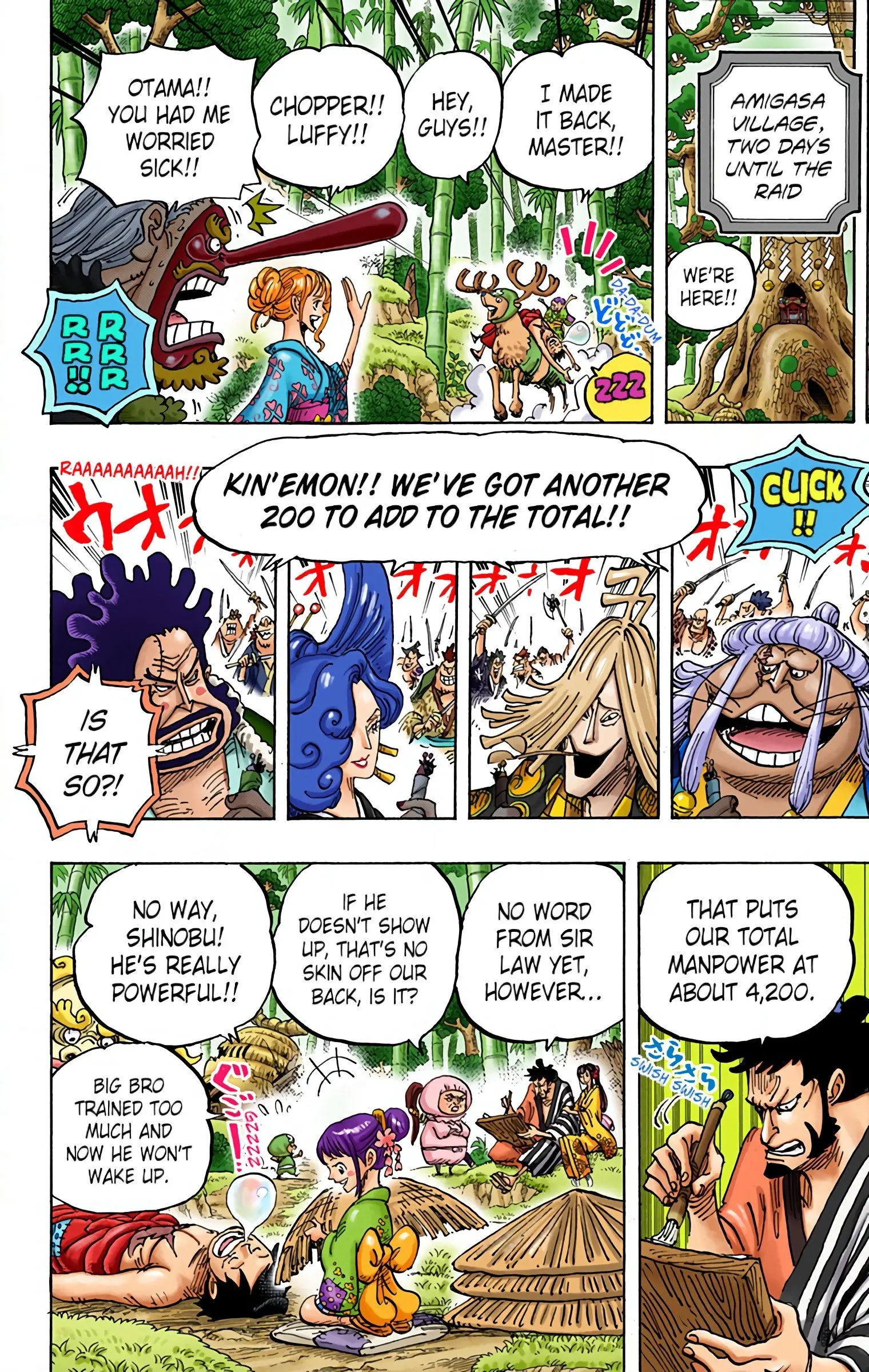 One Piece Colored, chapter 955, page 10