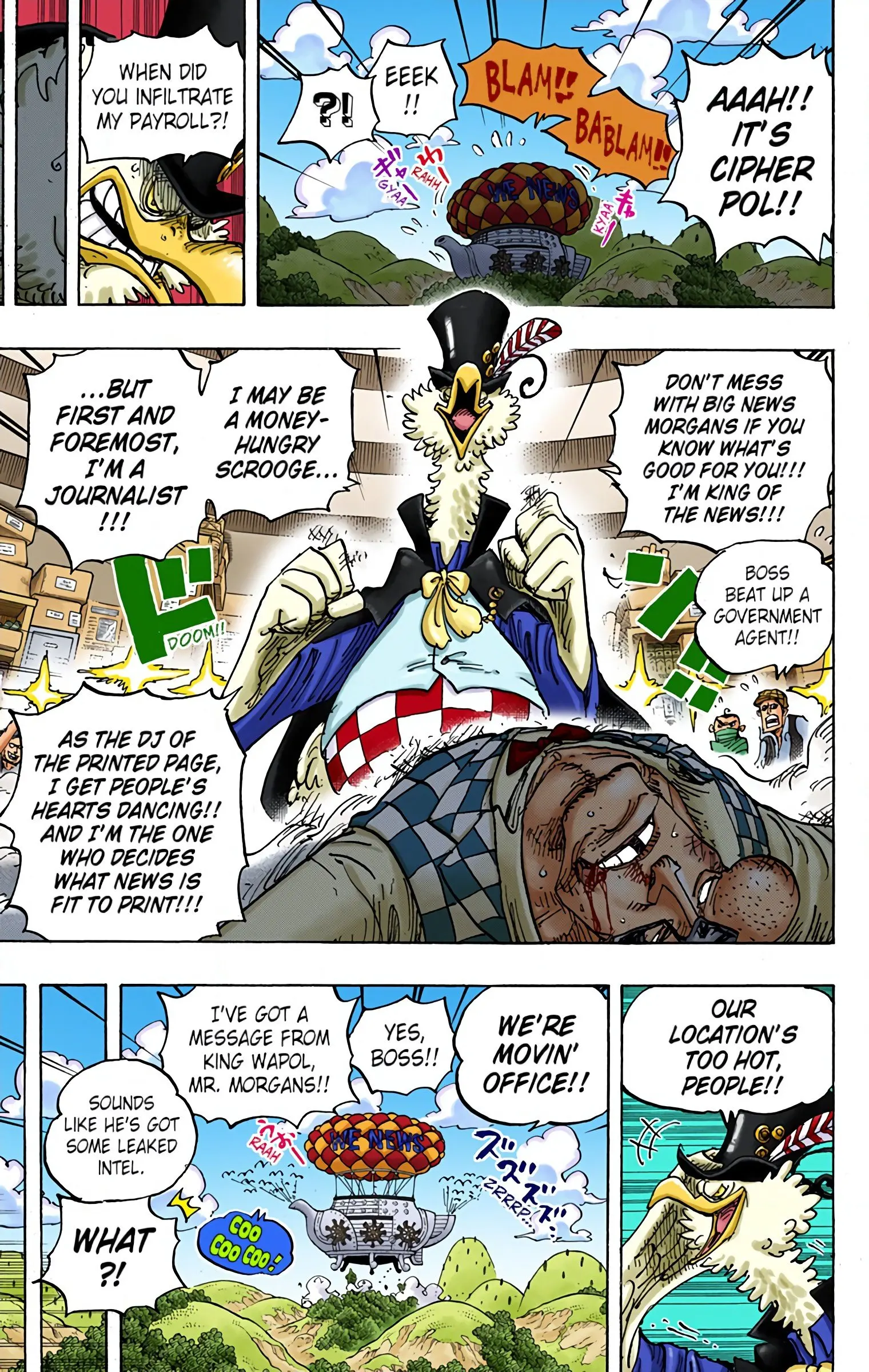 One Piece Colored, chapter 956, page 7