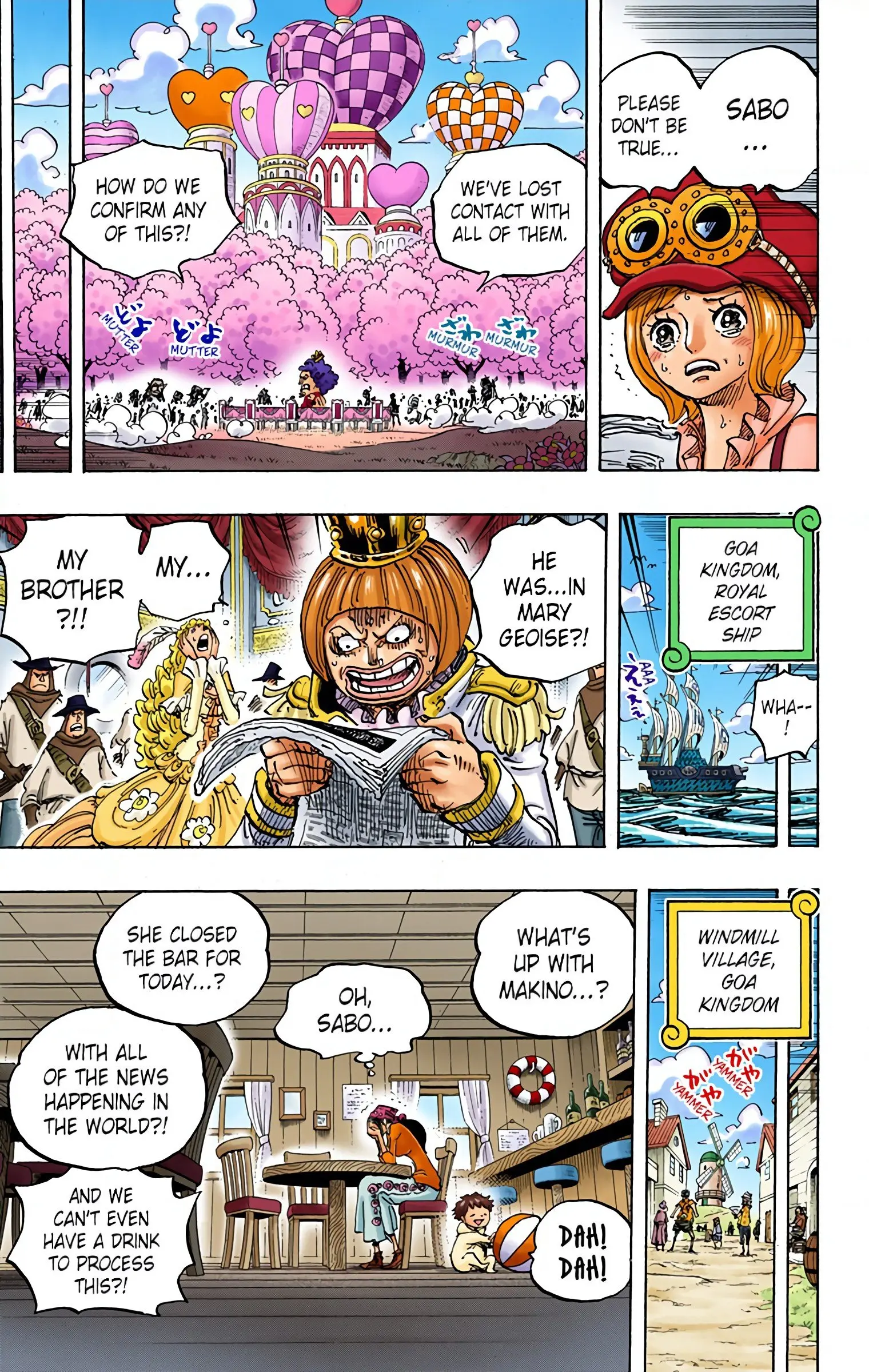 One Piece Colored, chapter 956, page 9