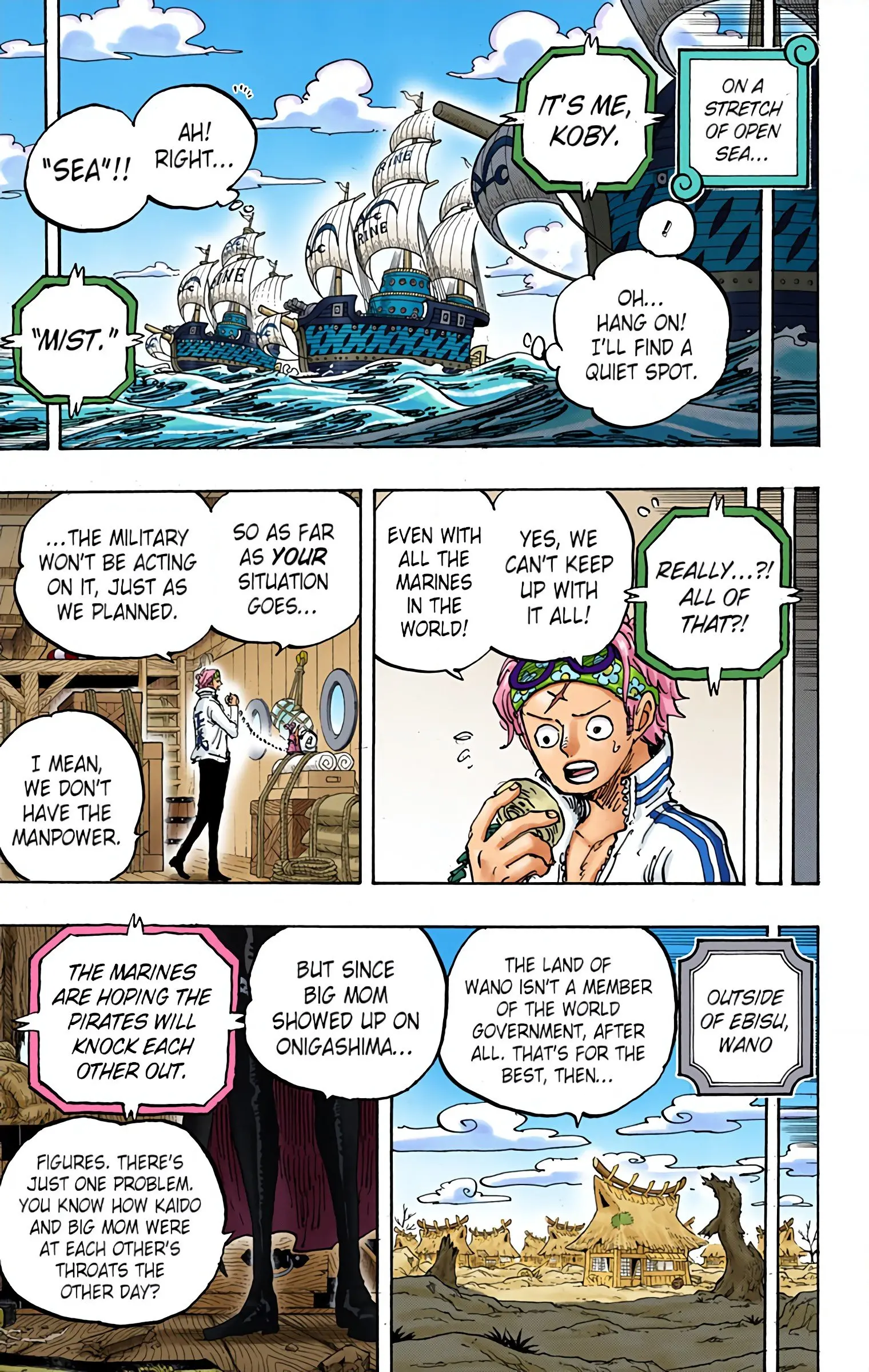 One Piece Colored, chapter 956, page 11