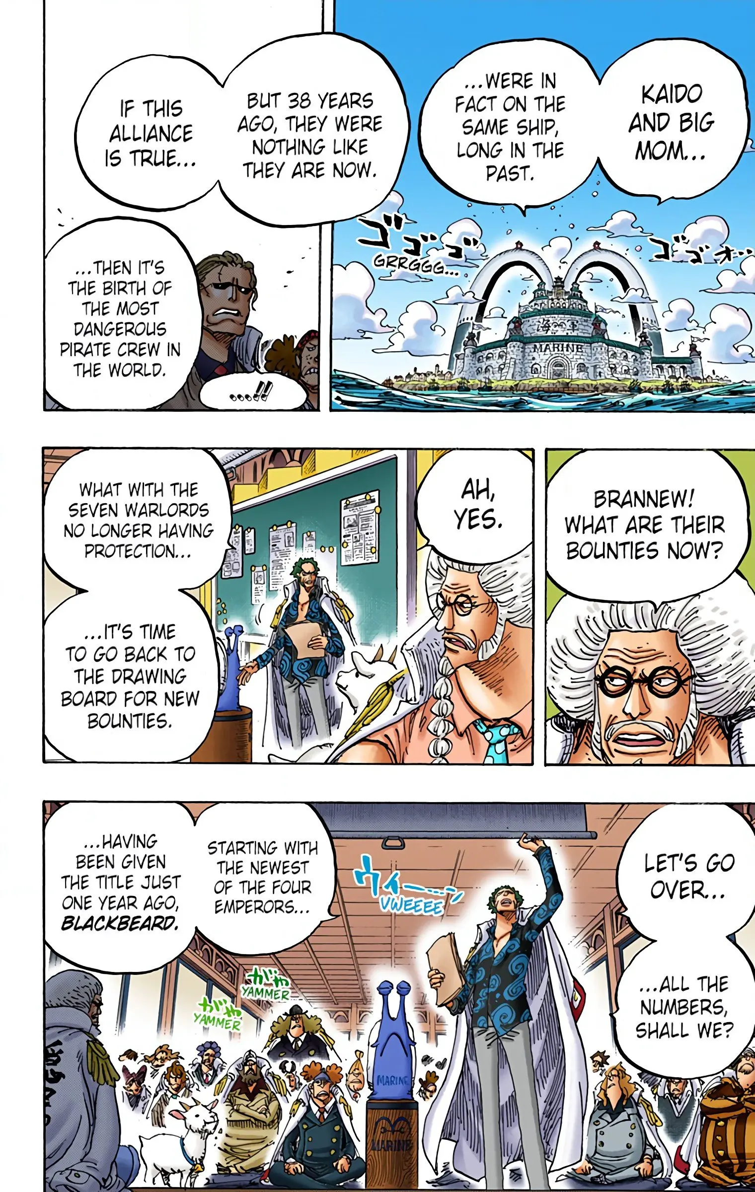 One Piece Colored, chapter 957, page 11