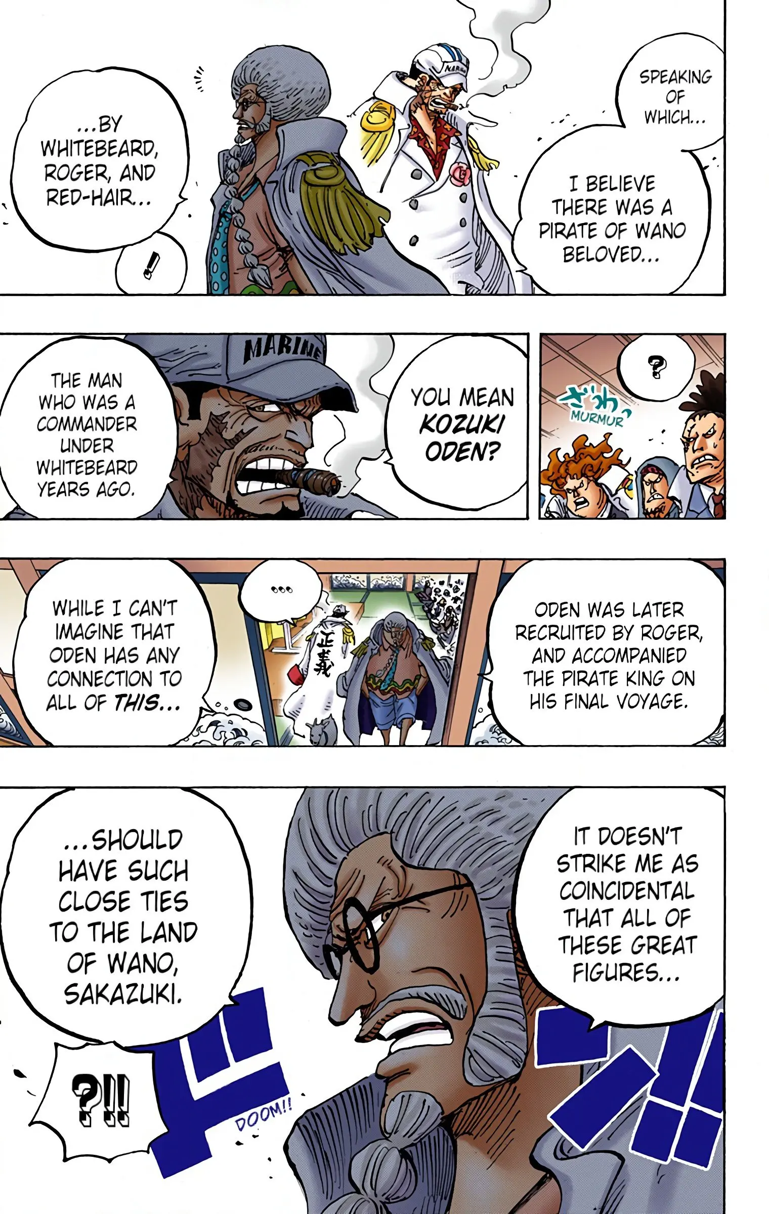 One Piece Colored, chapter 957, page 18