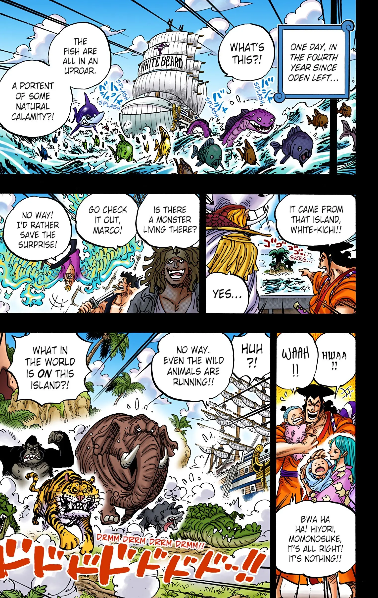 One Piece Colored, chapter 965, page 21