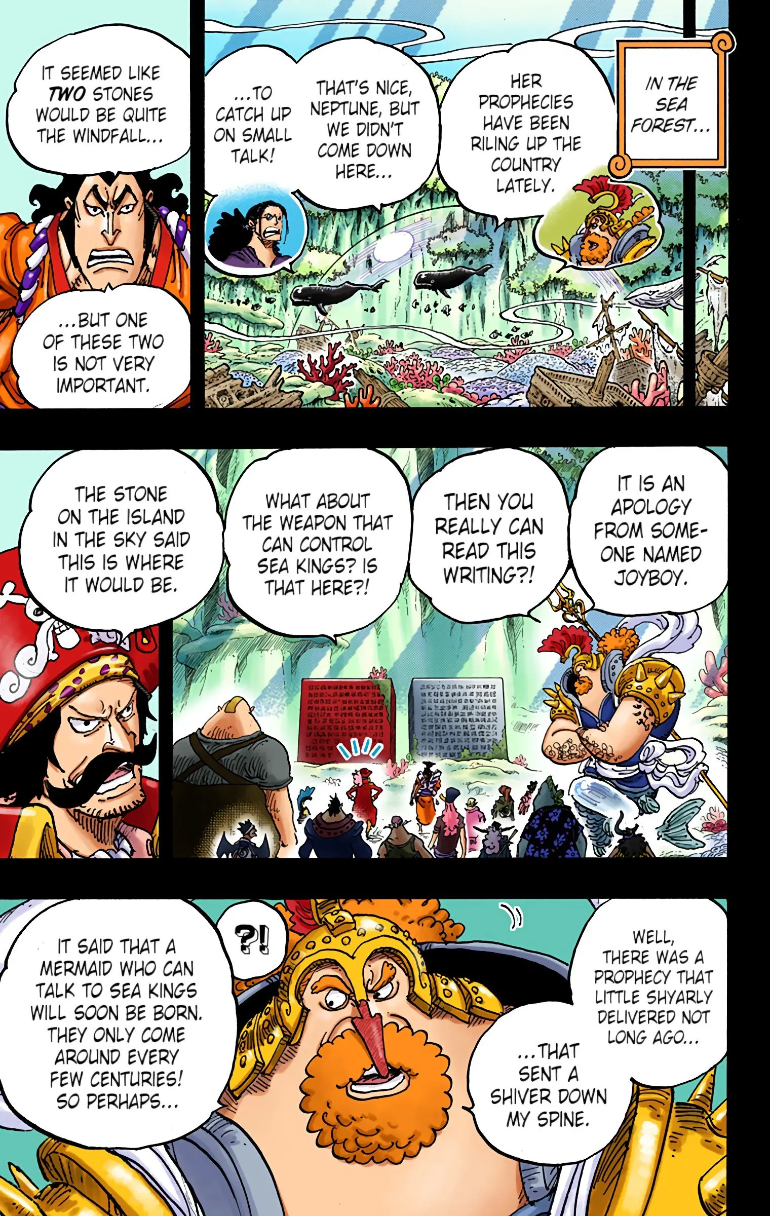 One Piece Colored, chapter 967, page 9