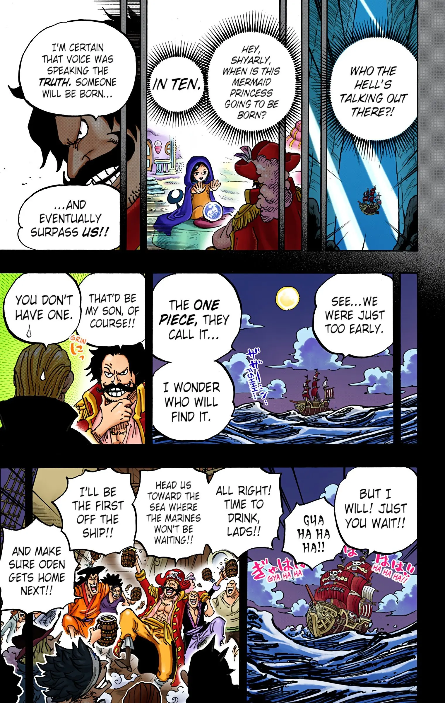 One Piece Colored, chapter 968, page 5