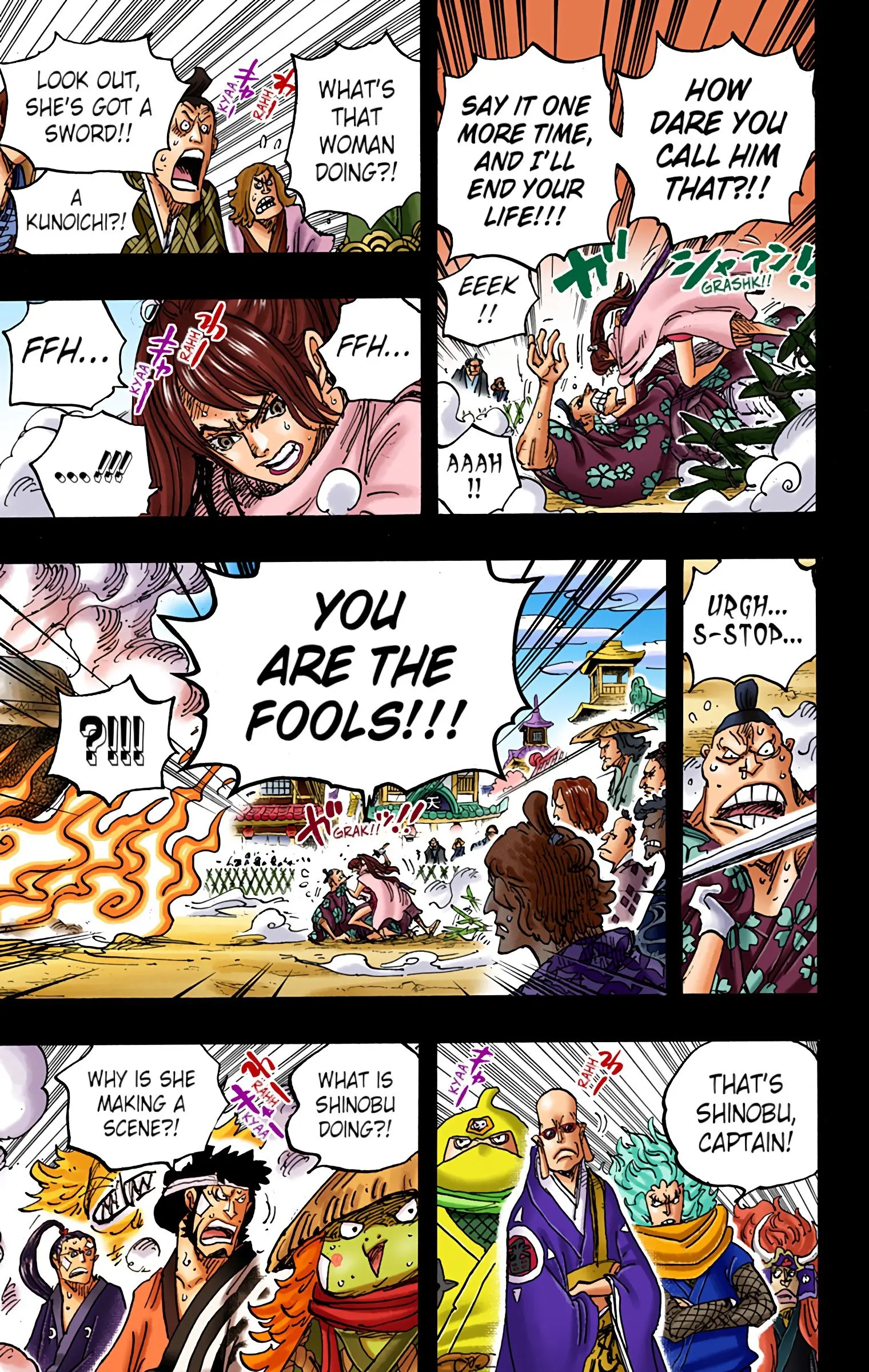 One Piece Colored, chapter 971, page 12