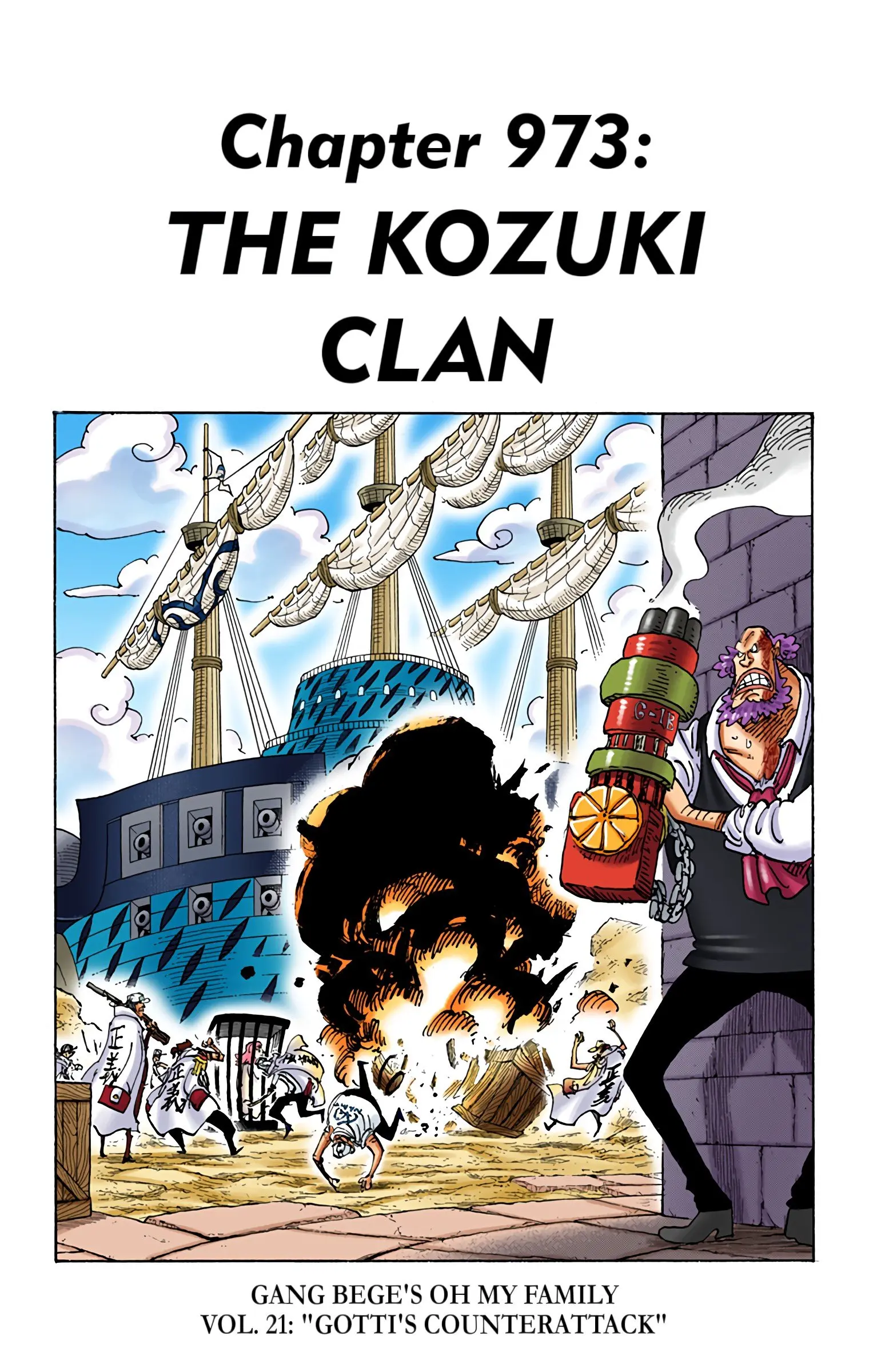 One Piece Colored, chapter 973, page 1