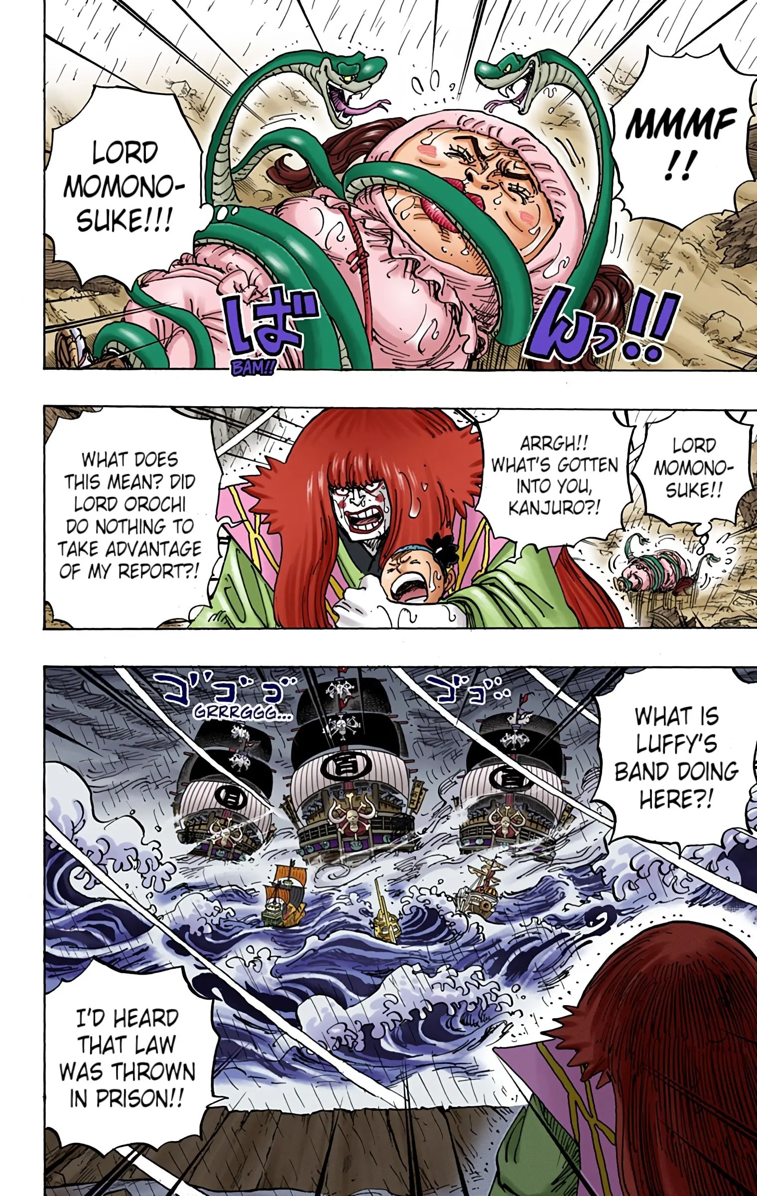 One Piece Colored, chapter 975, page 8