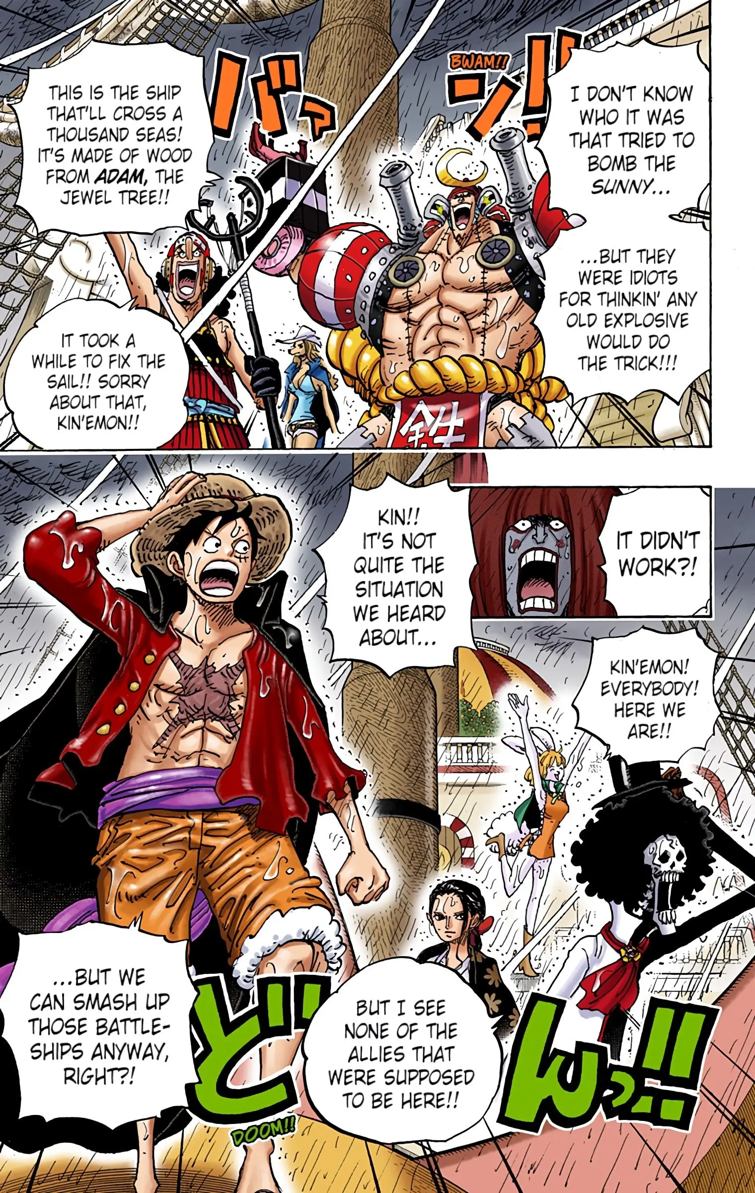 One Piece Colored, chapter 975, page 9