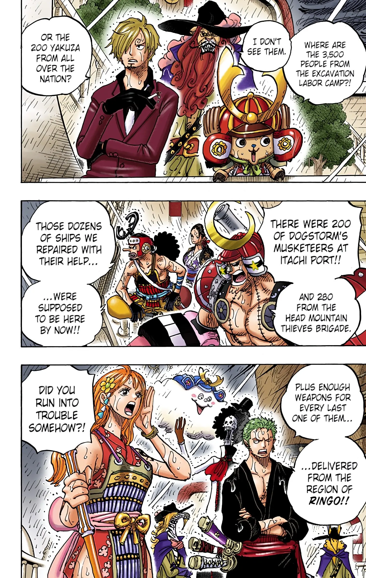 One Piece Colored, chapter 975, page 10