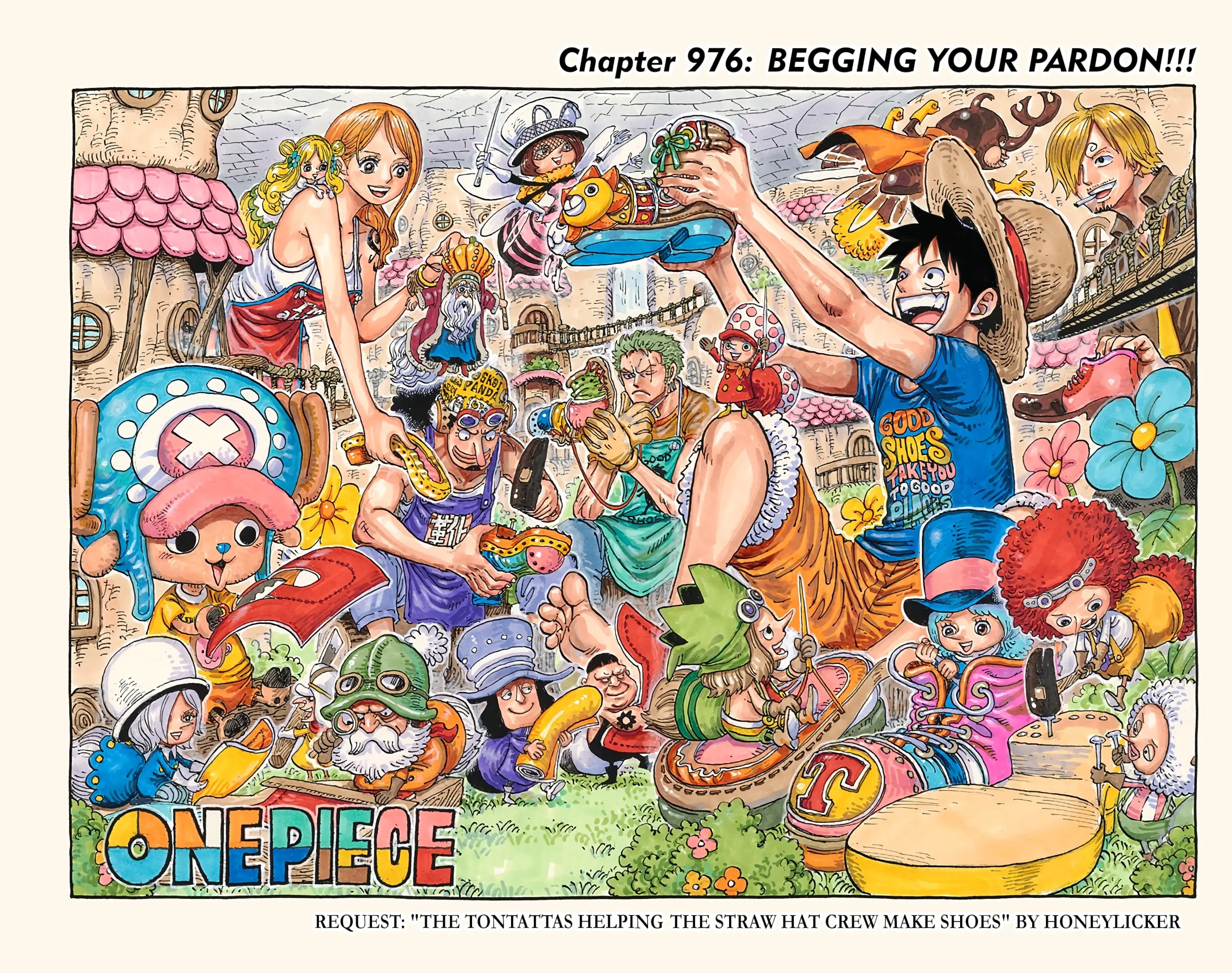One Piece Colored, chapter 976, page 1