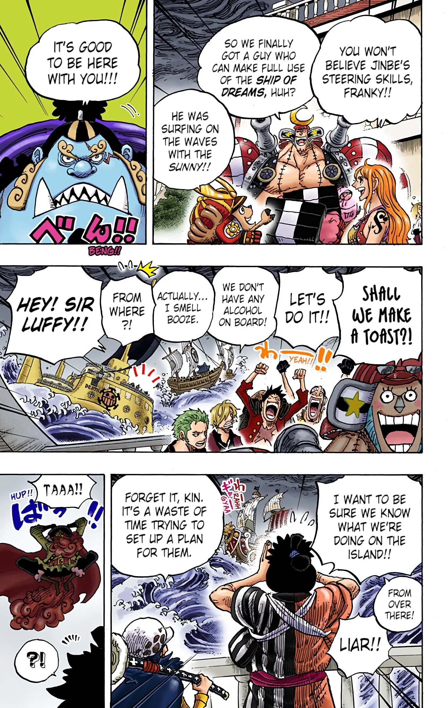 One Piece Colored, chapter 977, page 3