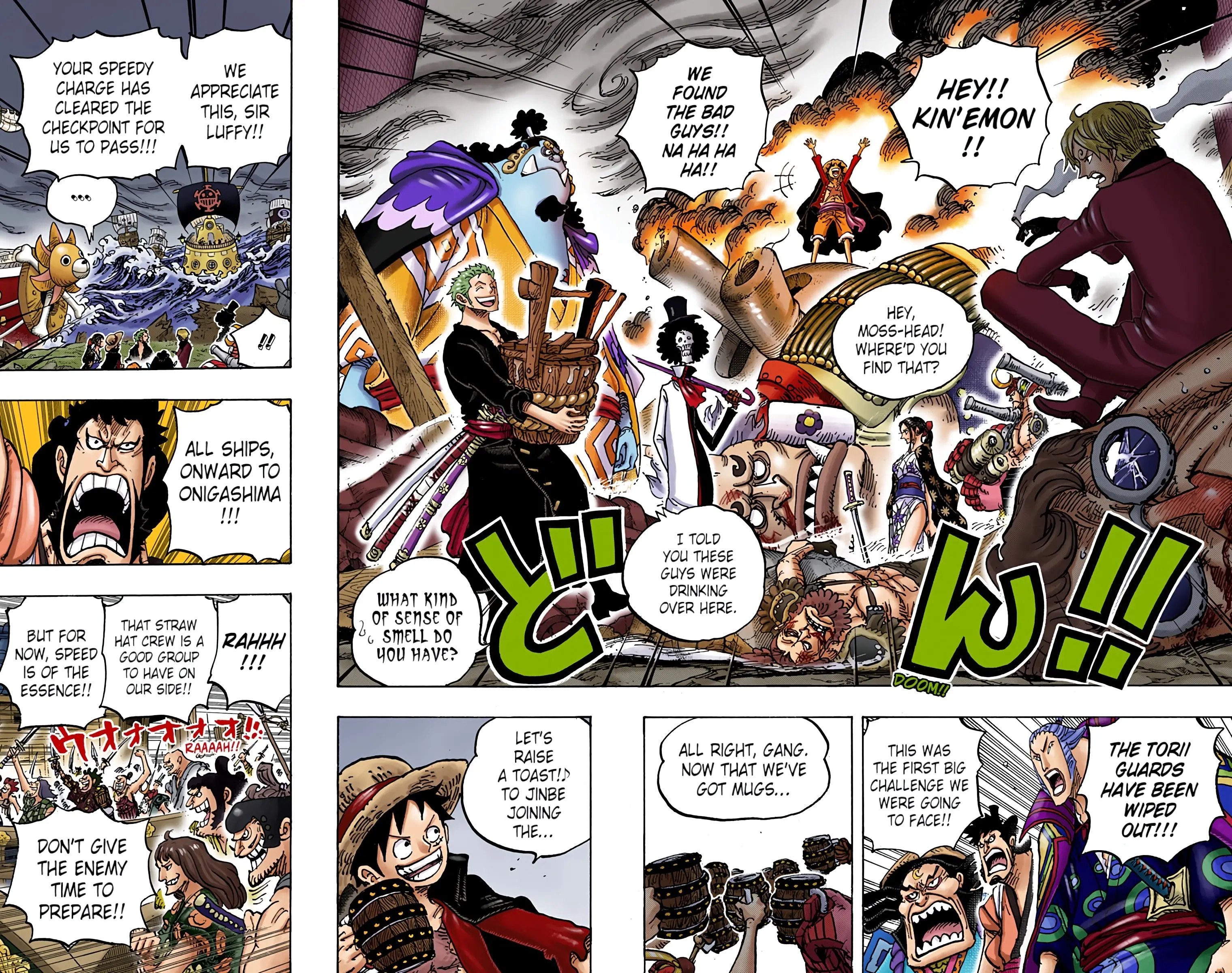 One Piece Colored, chapter 977, page 12