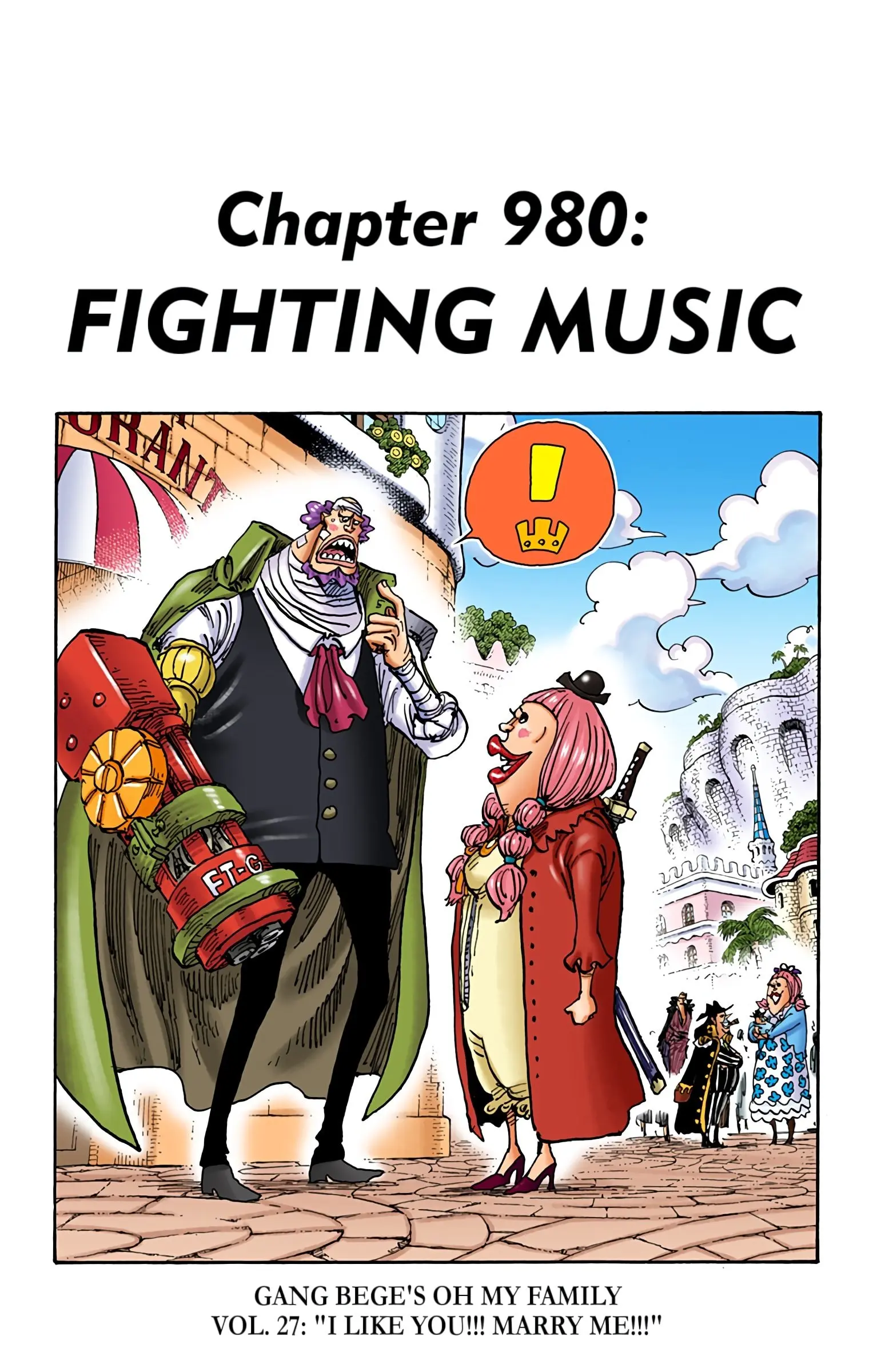 One Piece Colored, chapter 980, page 1