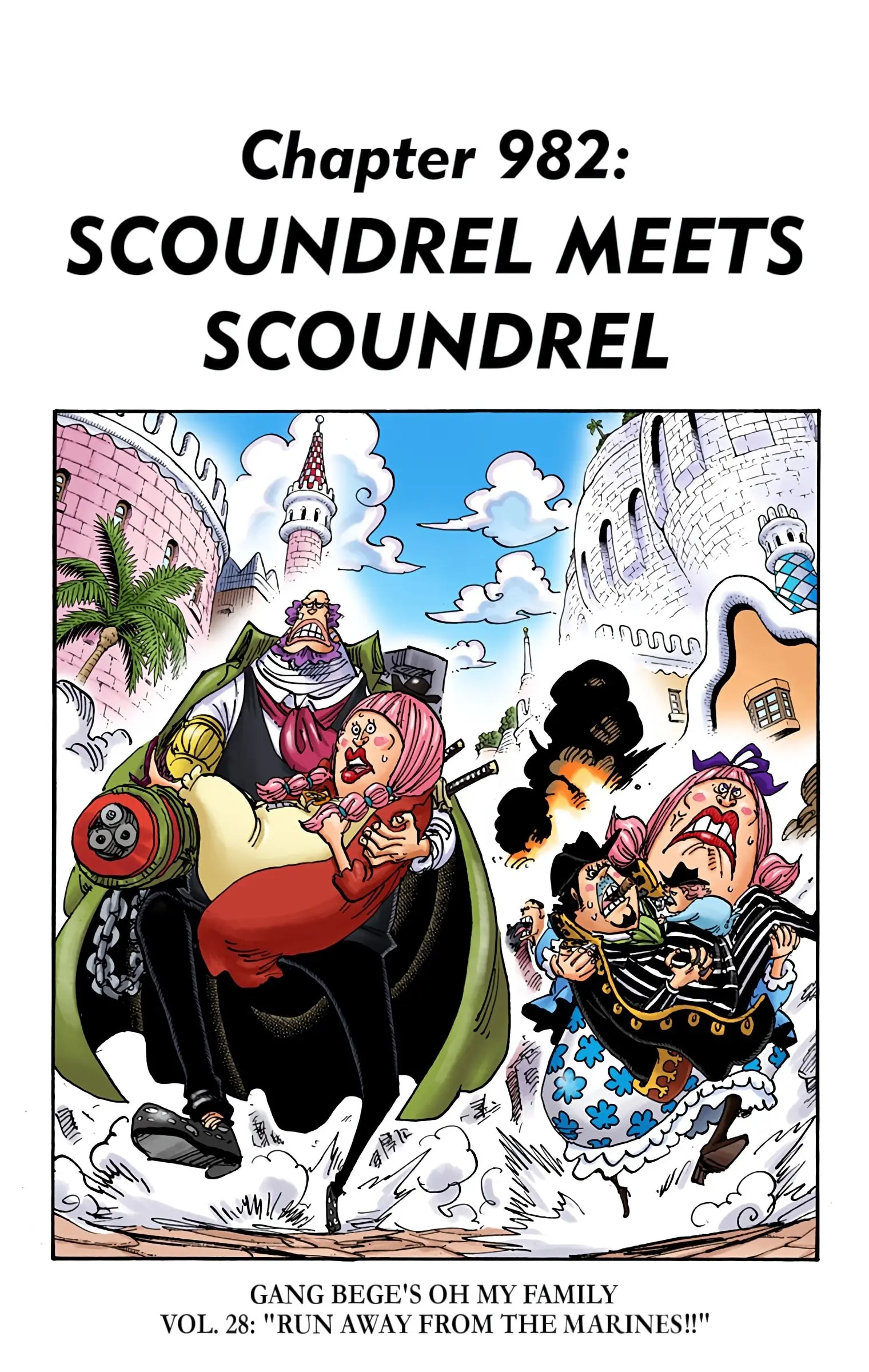 One Piece Colored, chapter 982, page 1