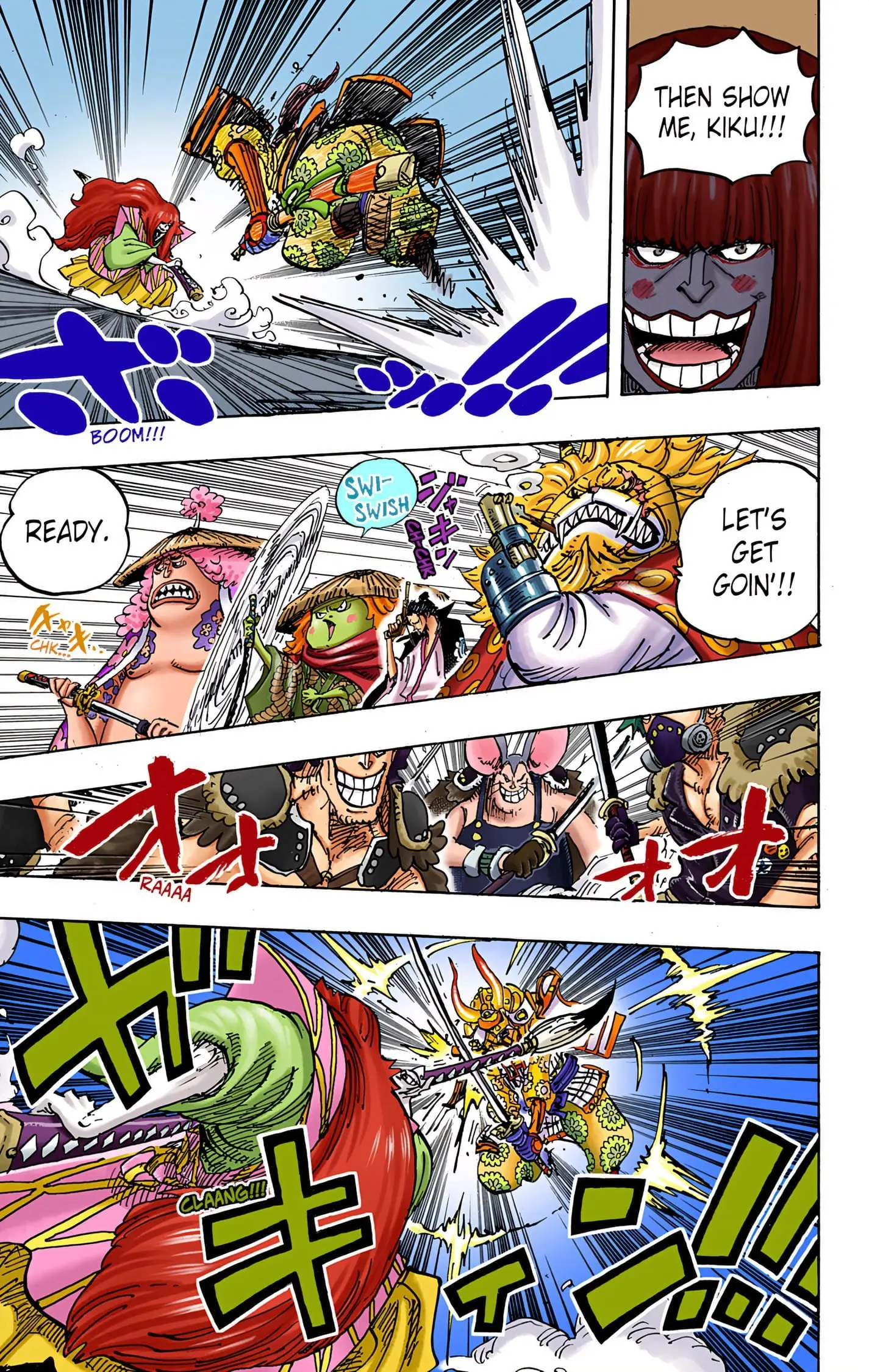 One Piece Colored, chapter 985, page 13