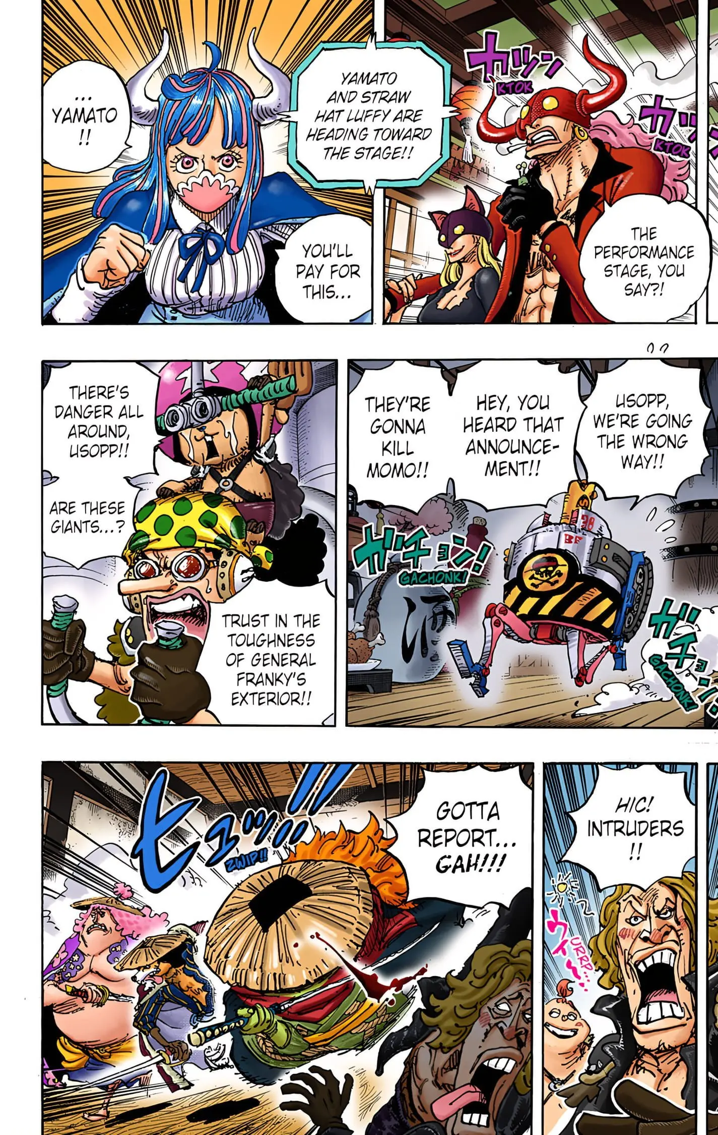 One Piece Colored, chapter 986, page 9