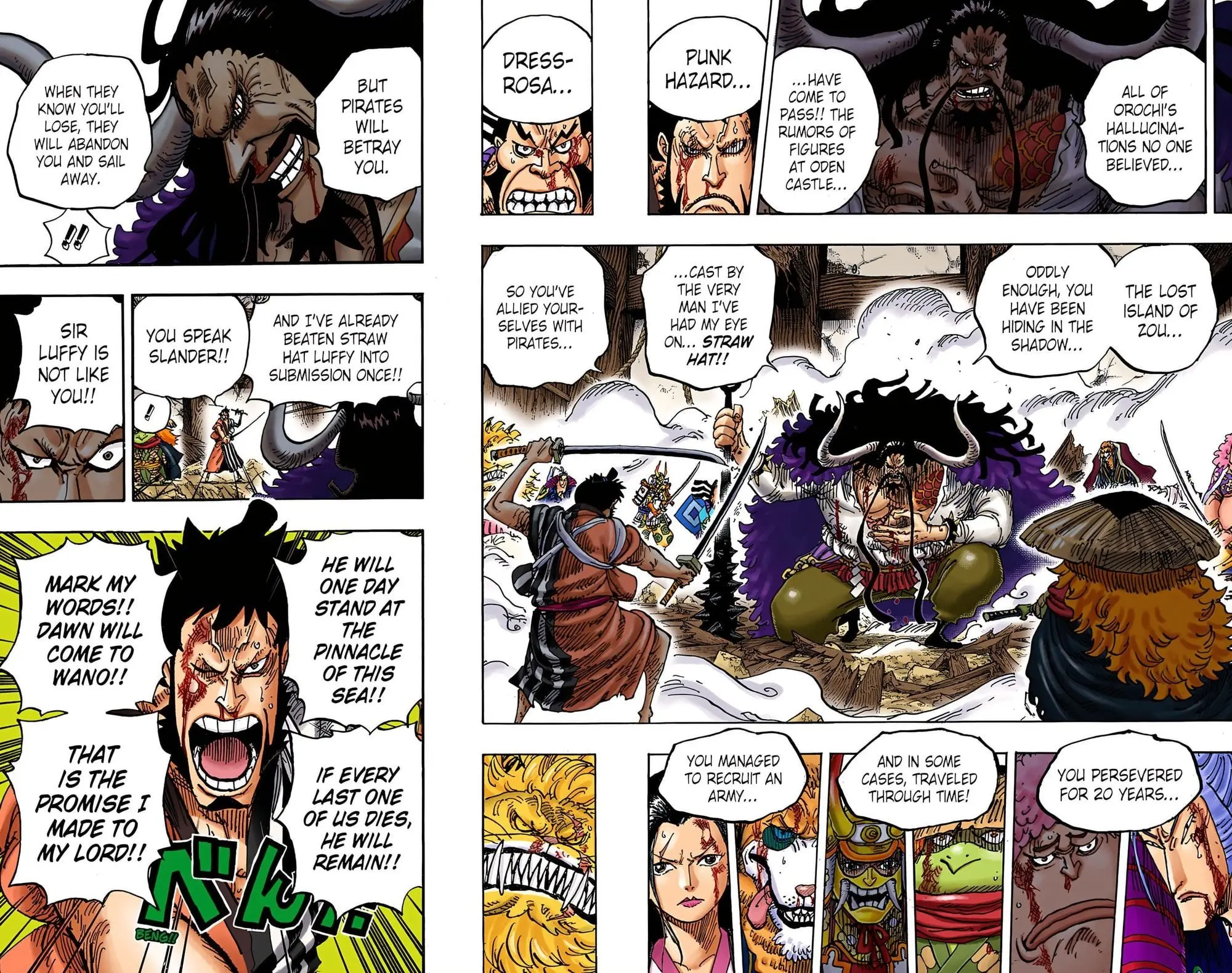 One Piece Colored, chapter 987, page 10
