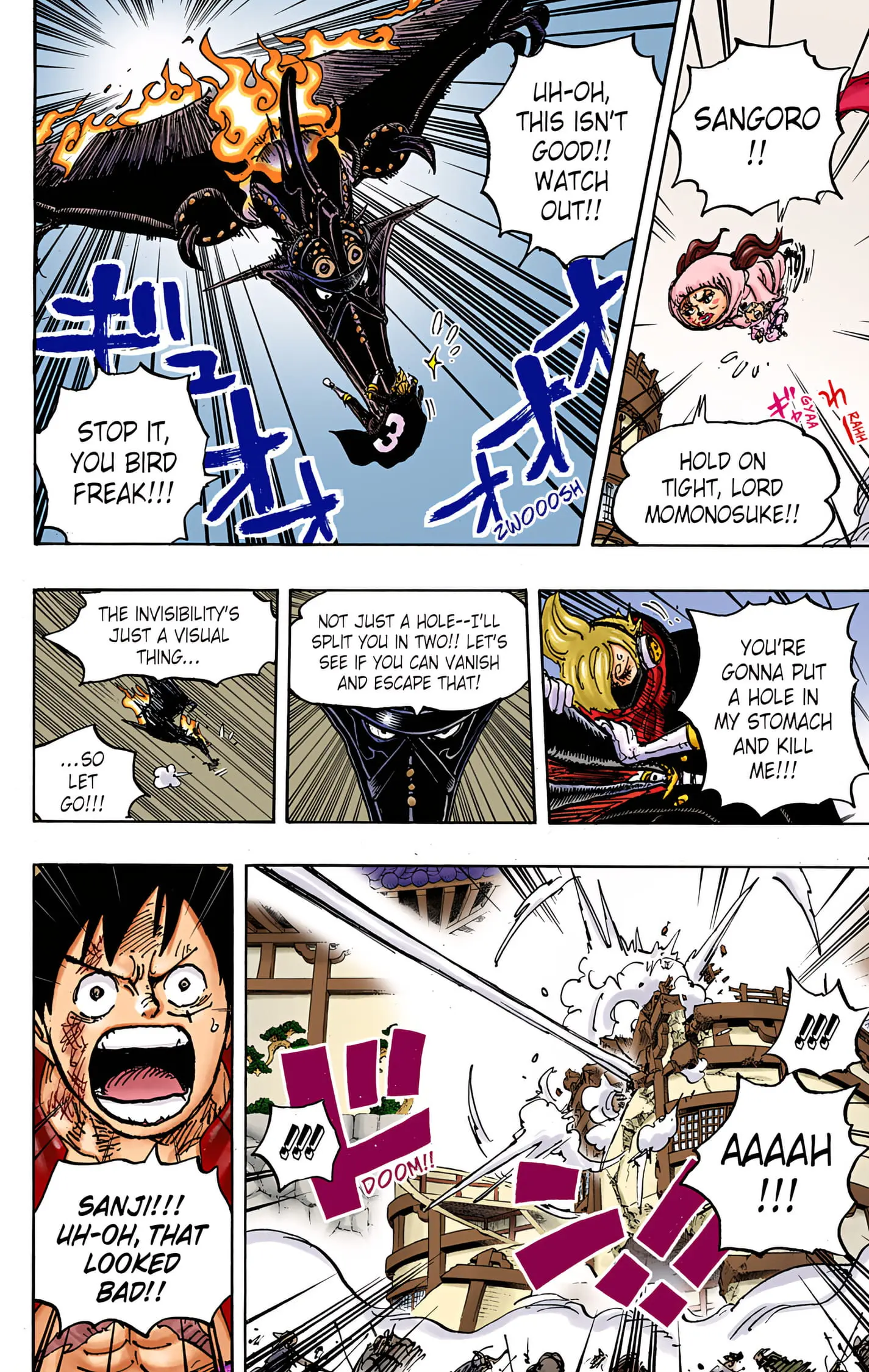 One Piece Colored, chapter 988, page 9
