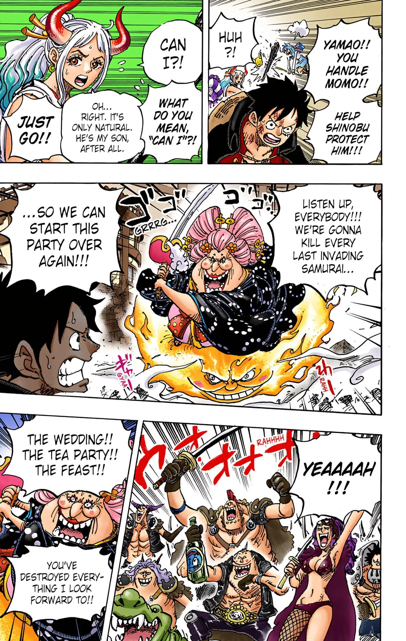 One Piece Colored, chapter 988, page 10