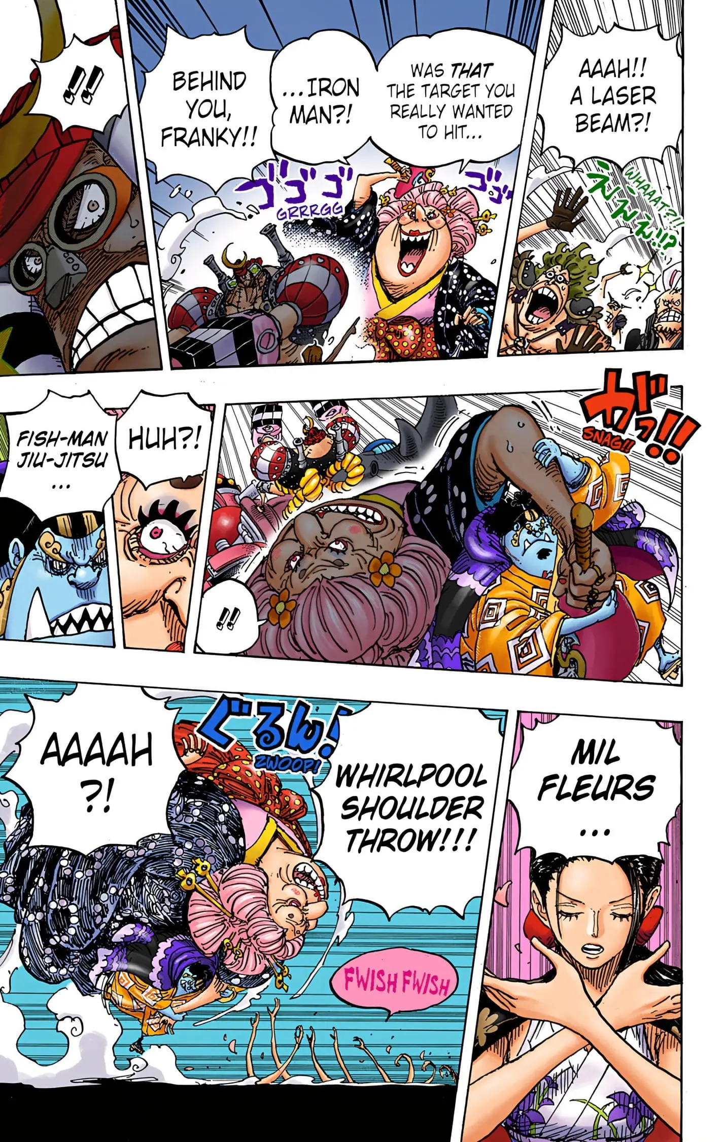 One Piece Colored, chapter 989, page 7