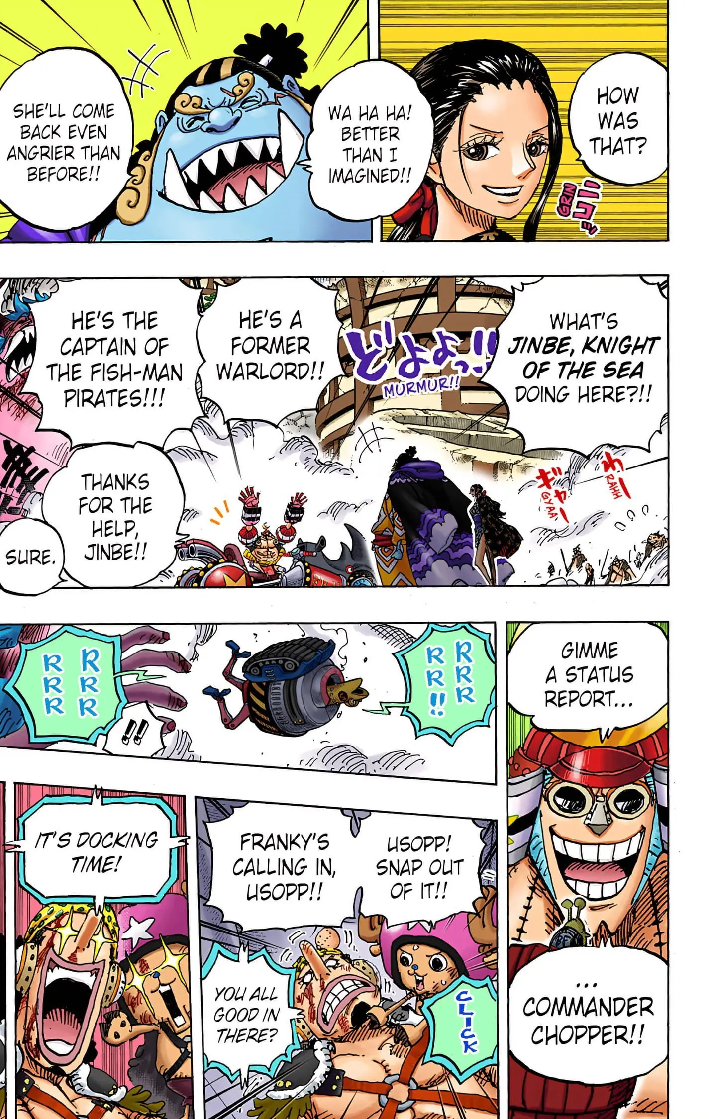 One Piece Colored, chapter 989, page 9