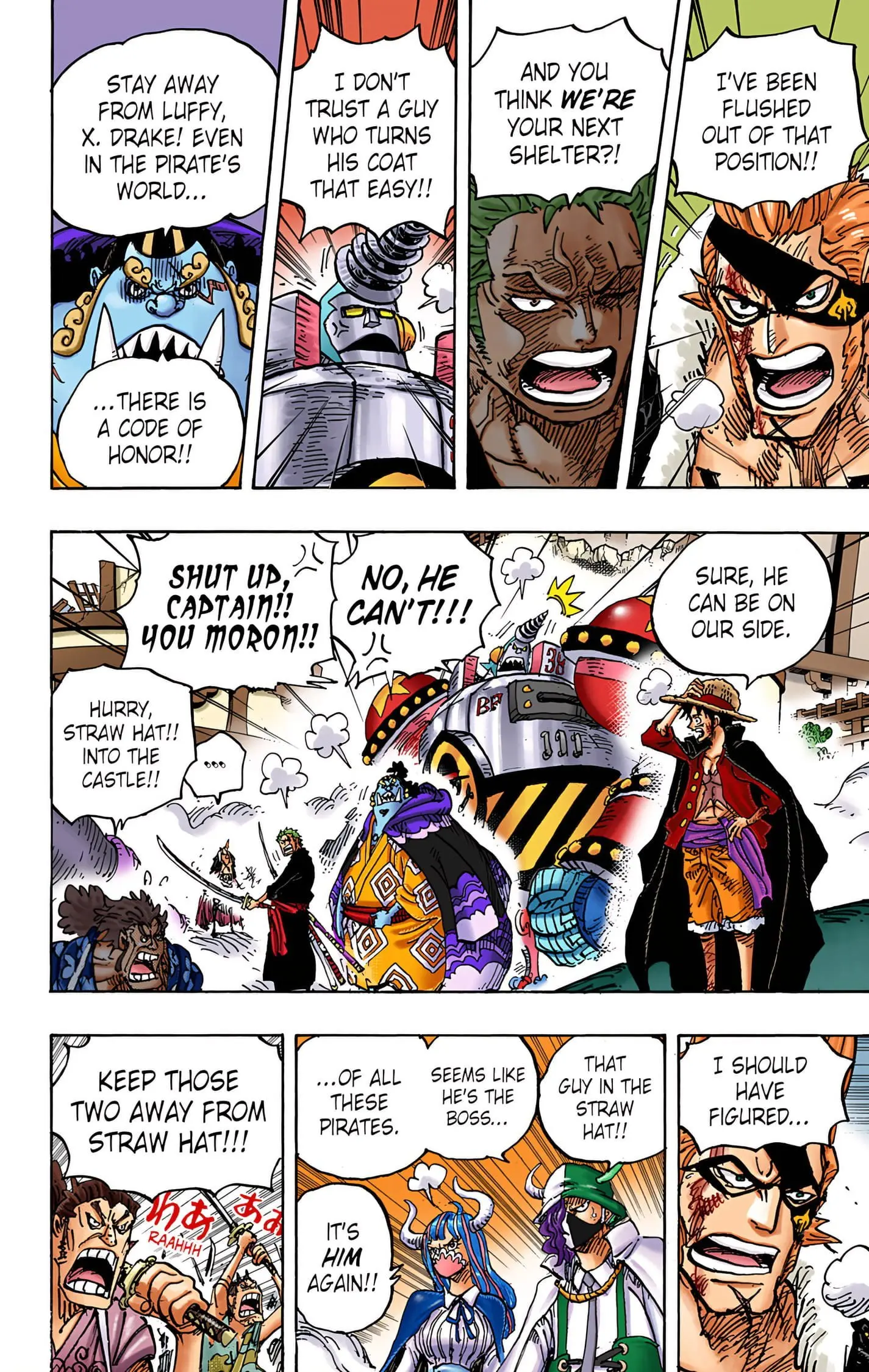 One Piece Colored, chapter 991, page 4