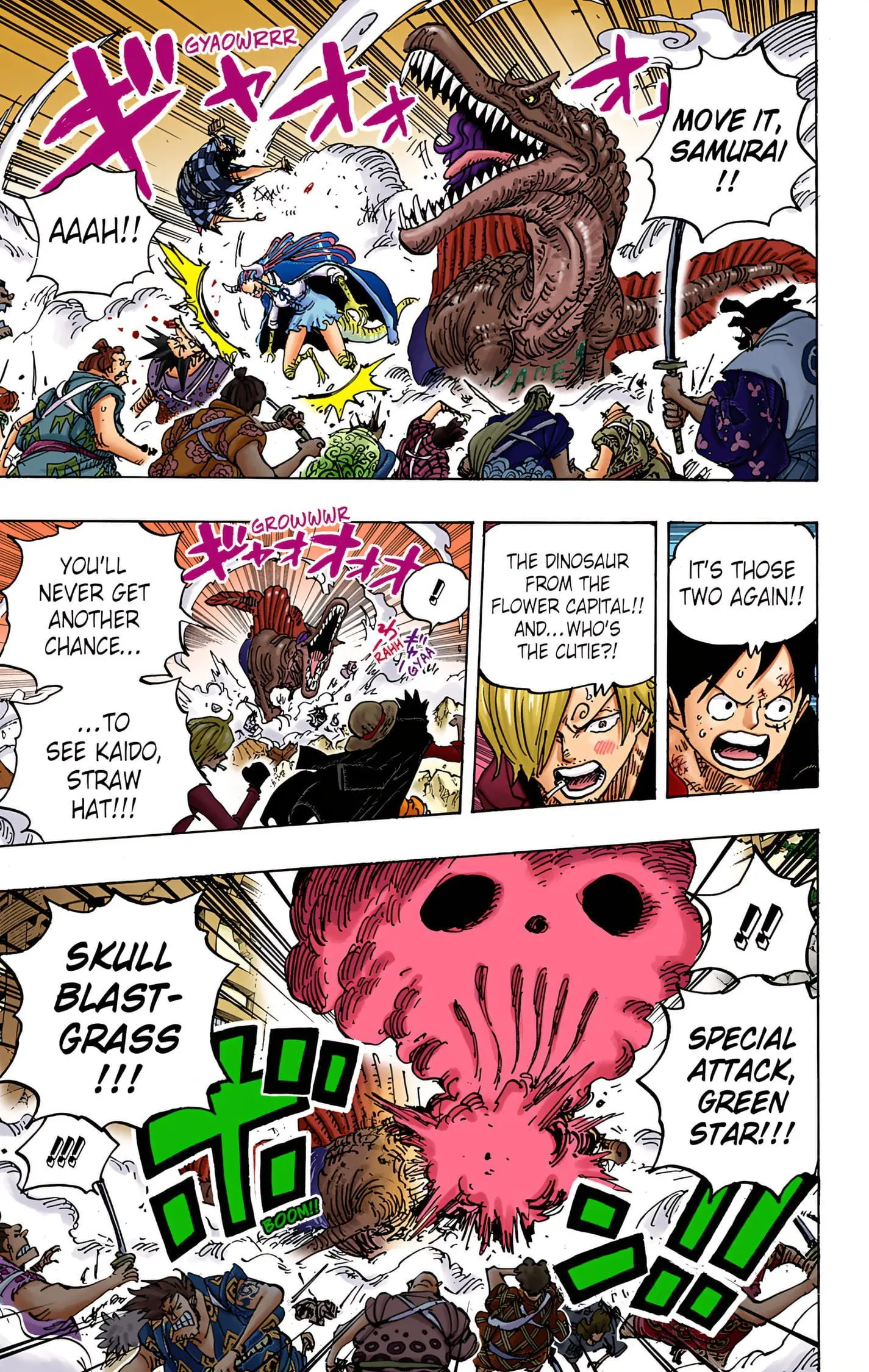 One Piece Colored, chapter 991, page 5