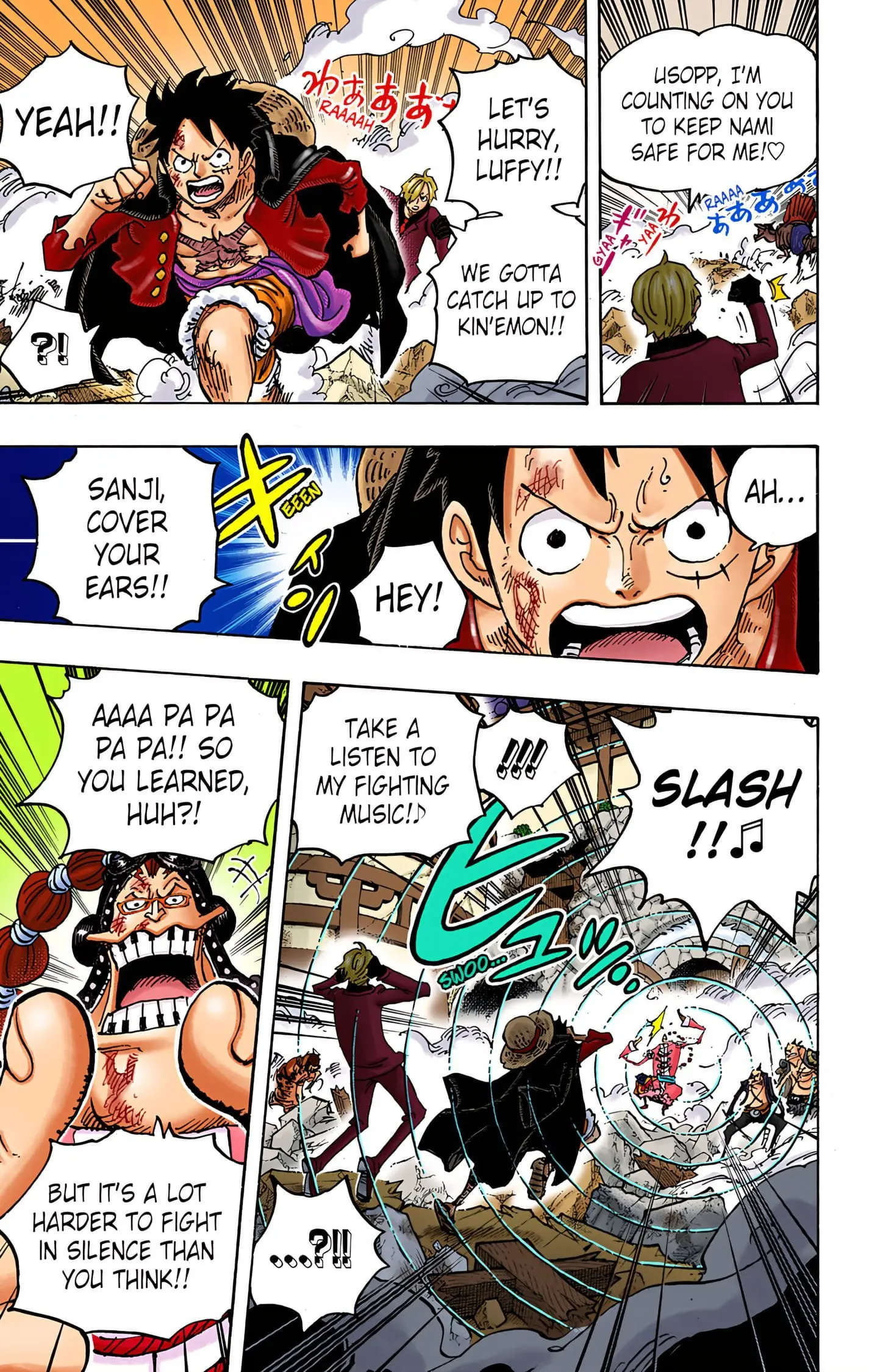One Piece Colored, chapter 991, page 7