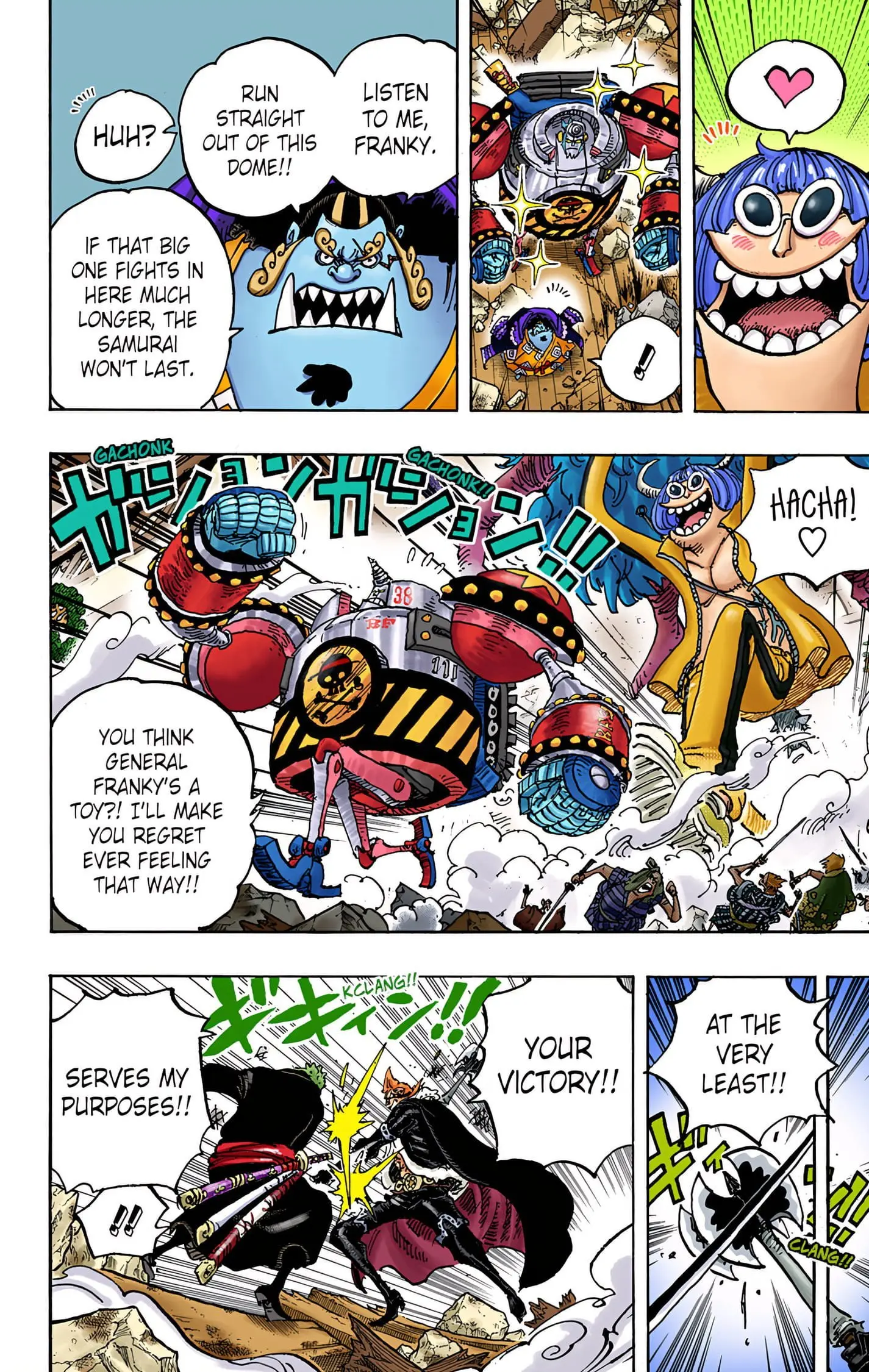 One Piece Colored, chapter 991, page 10