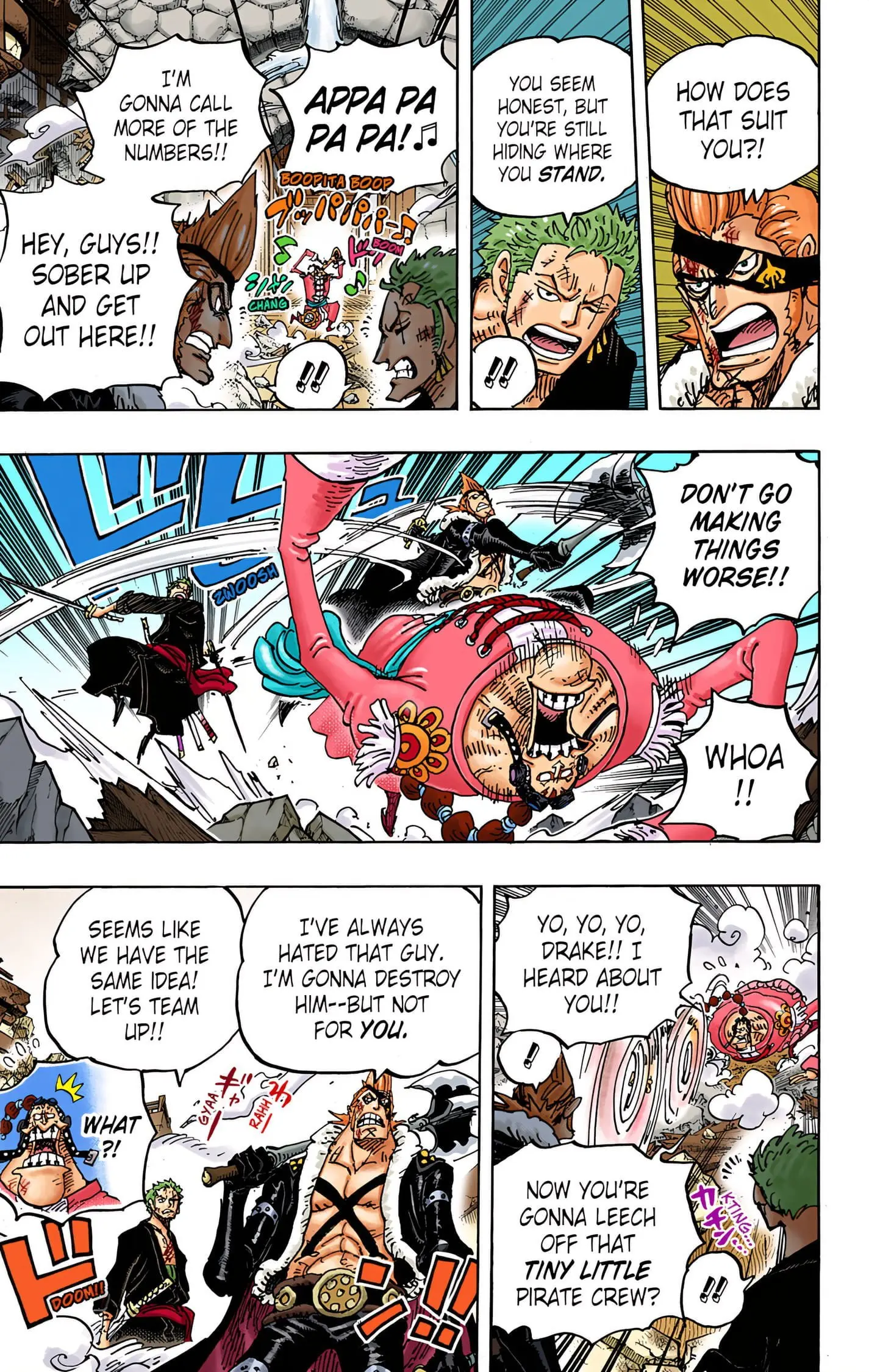 One Piece Colored, chapter 991, page 11