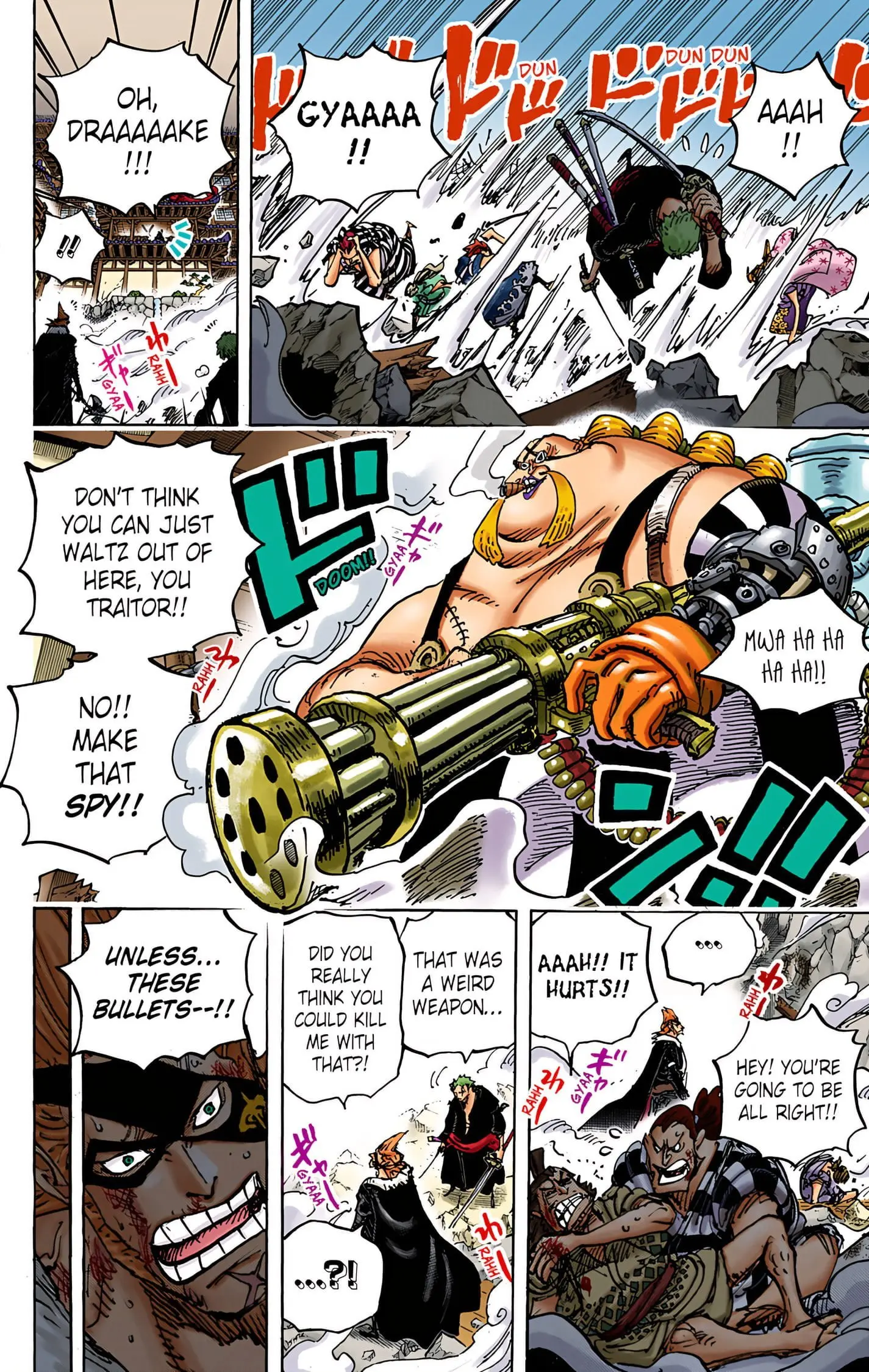 One Piece Colored, chapter 991, page 12